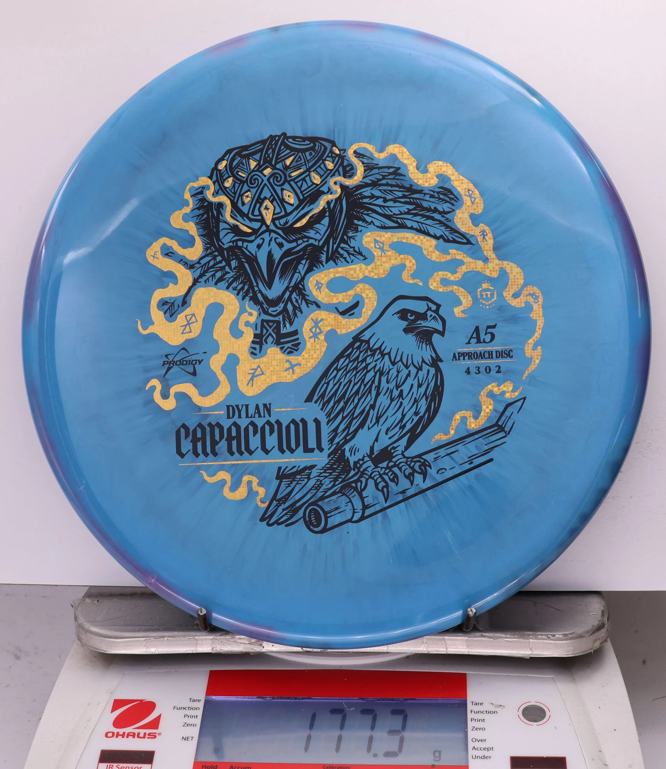 759130 Prodigy A5, 500 Spectrum, Dylan Capaccioli 2026 Signature Series - #07 Blue, 177