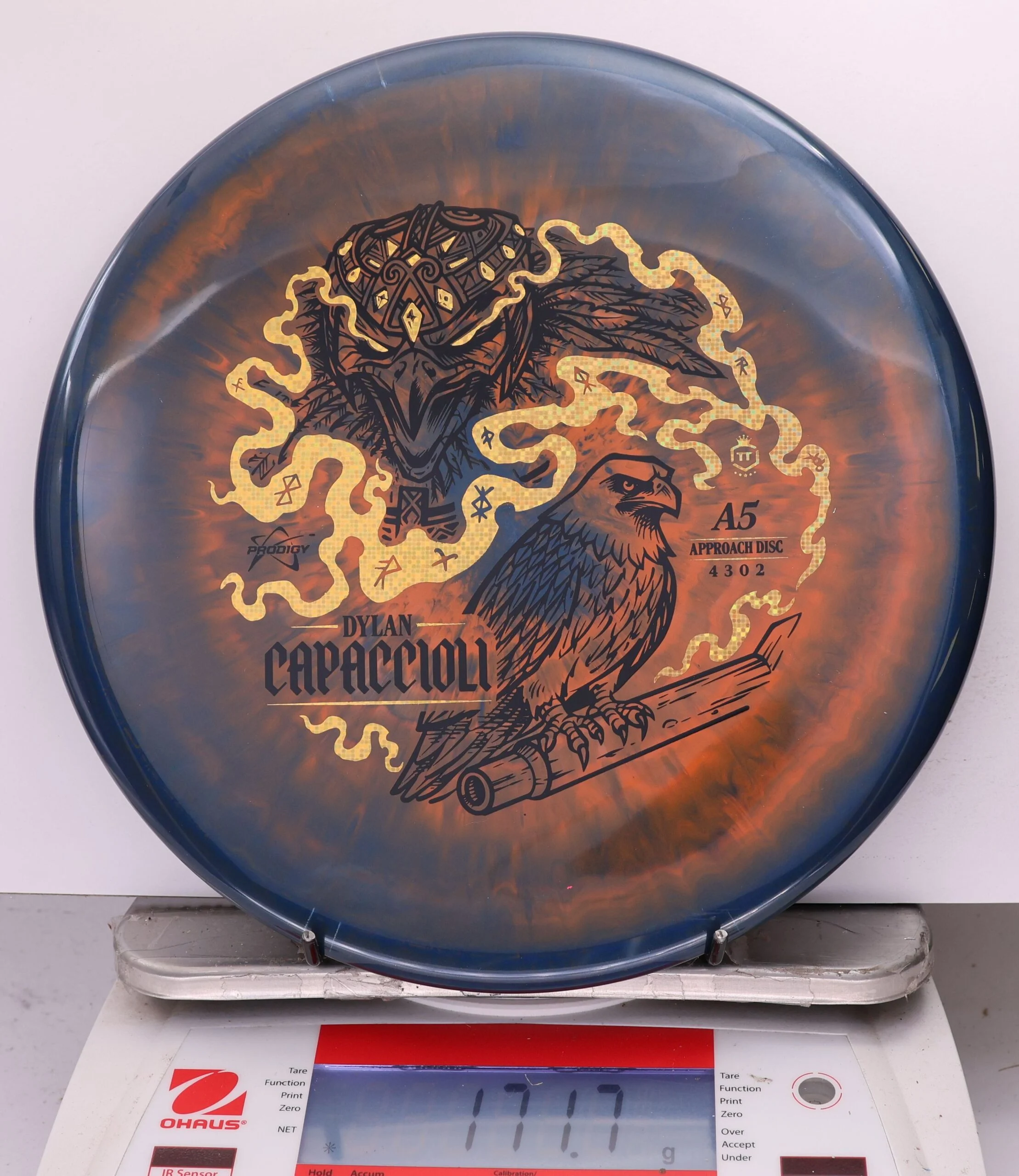 759133 Prodigy A5, 500 Spectrum, Dylan Capaccioli 2026 Signature Series - #10 NavyOrange, 172