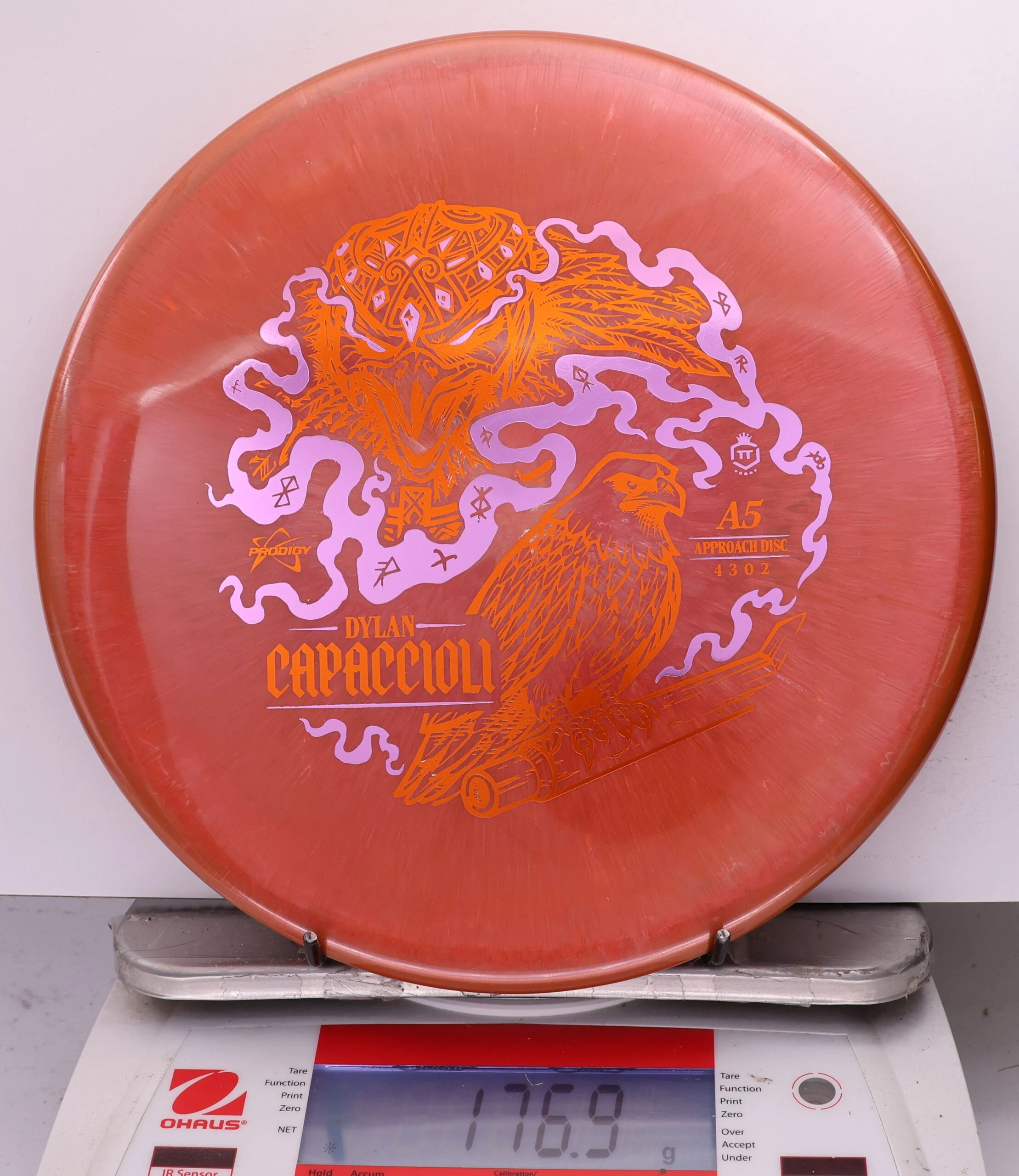 759192 Prodigy A5, 500 Spectrum, Dylan Capaccioli 2026 Signature Series - #21 DkOrange, 177