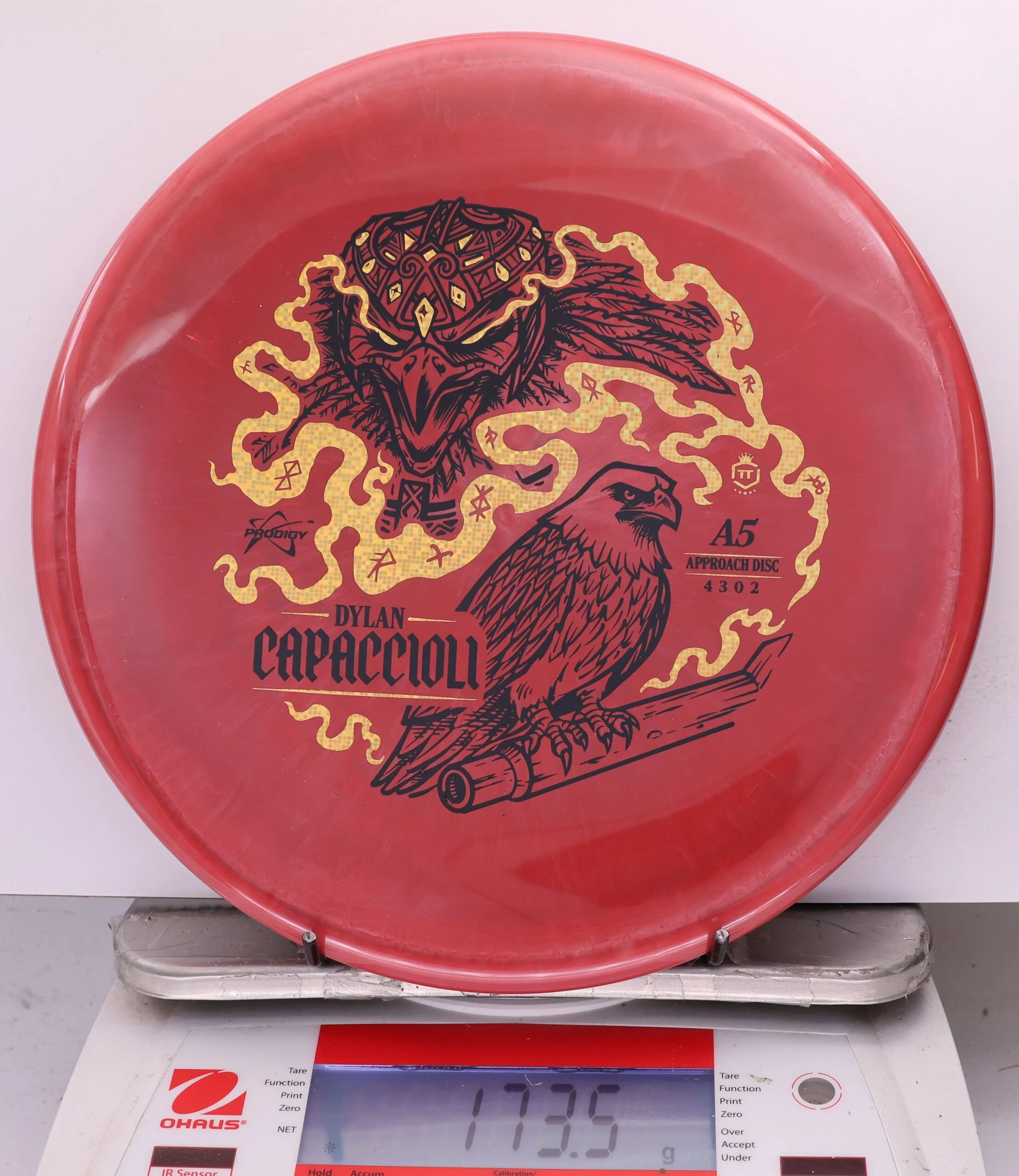 759218 Prodigy A5, 500 Spectrum, Dylan Capaccioli 2026 Signature Series - #23 Red, 174