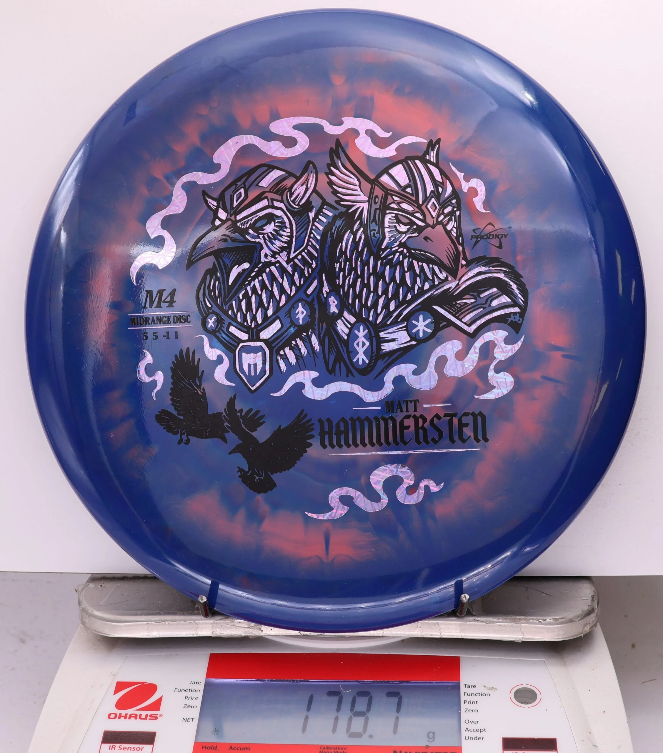 759267 Prodigy M4, 500 Spectrum Matt Hammersten - #04 BlueOrange, 179