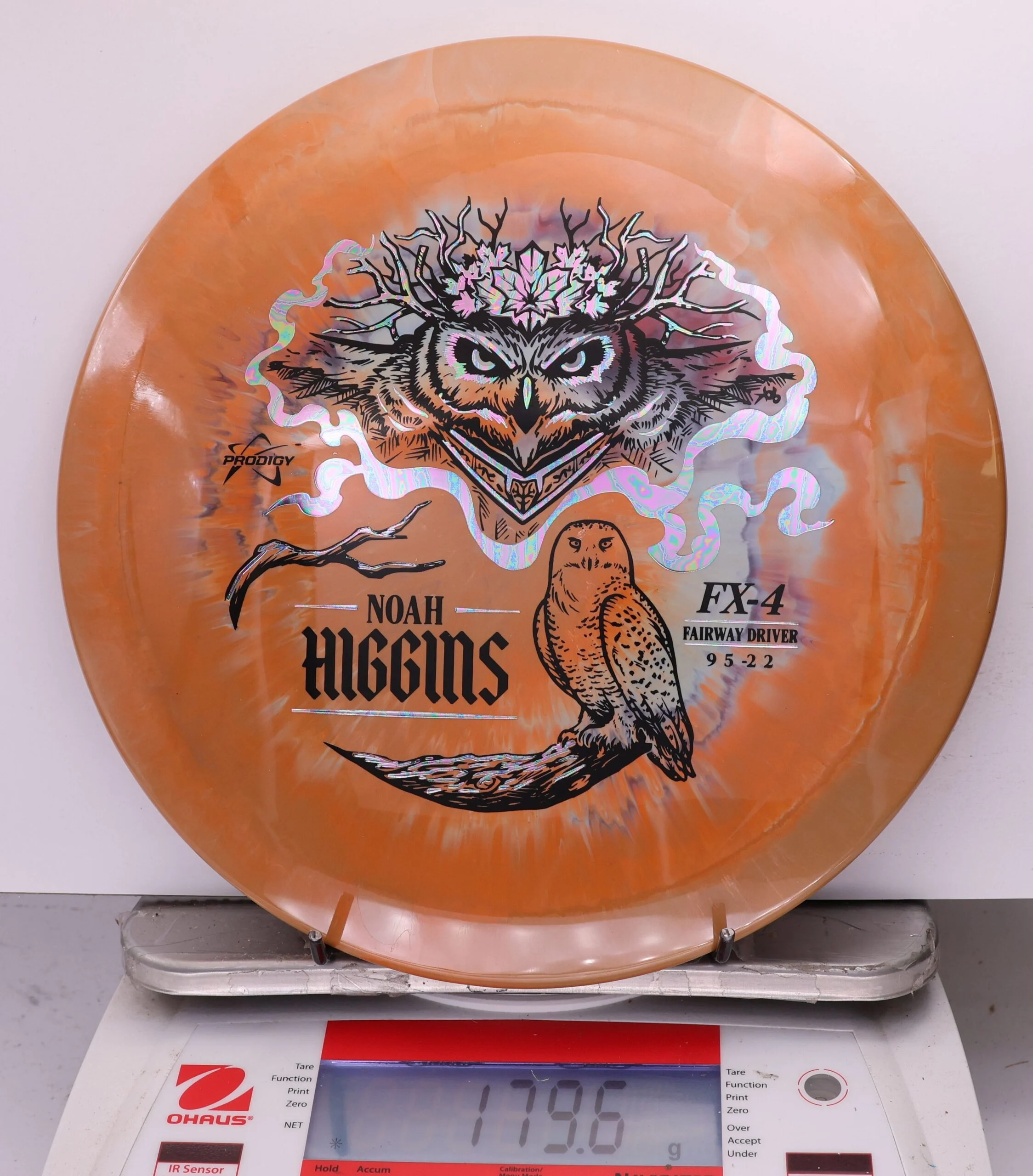 759362 Prodigy FX-4, 500 Spectrum Noah Higgins 2026 Signature Series - #09 Burnt Orange, 180