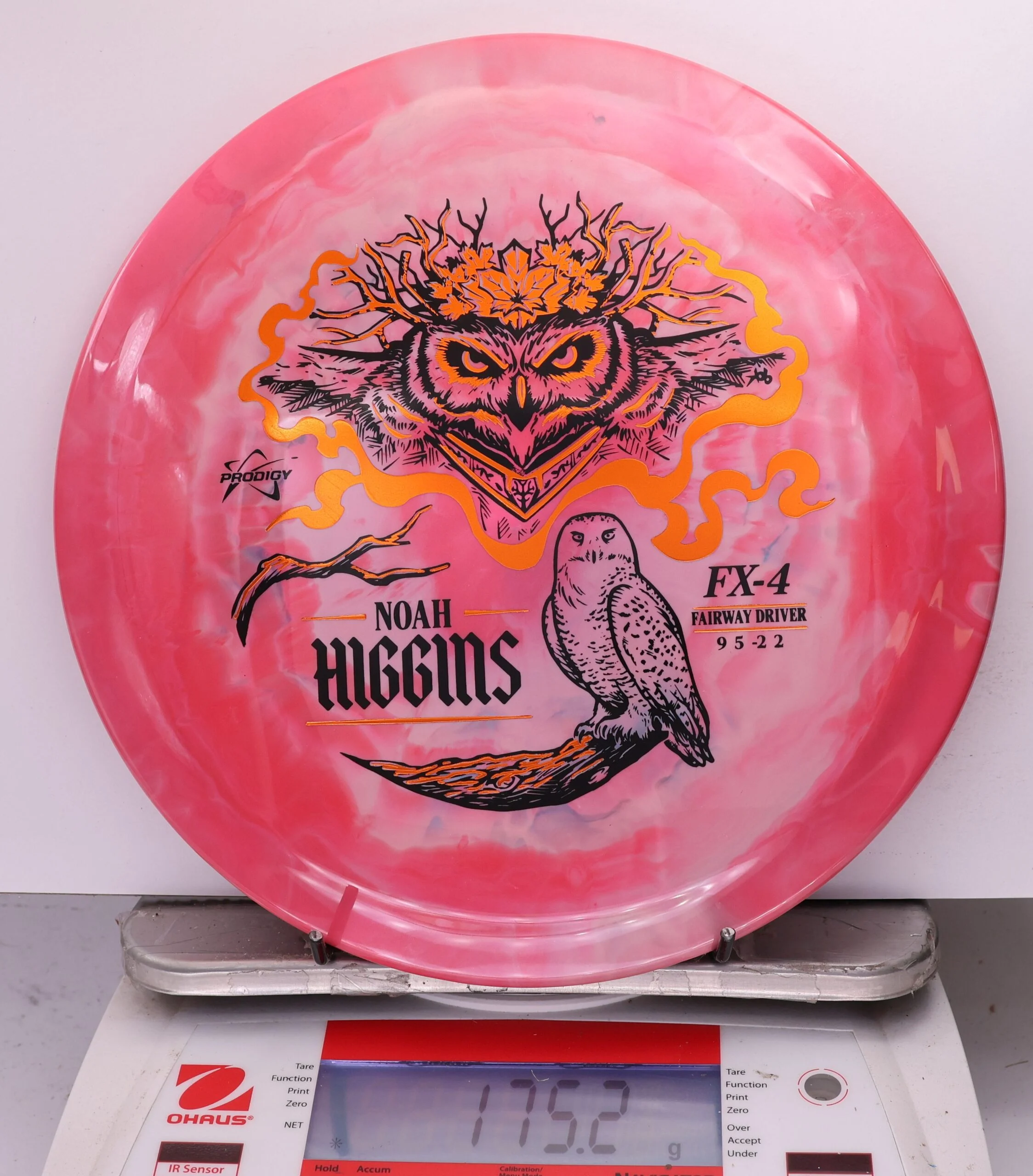 759379 Prodigy FX-4, 500 Spectrum Noah Higgins 2026 Signature Series - #12 PinkRed, 175