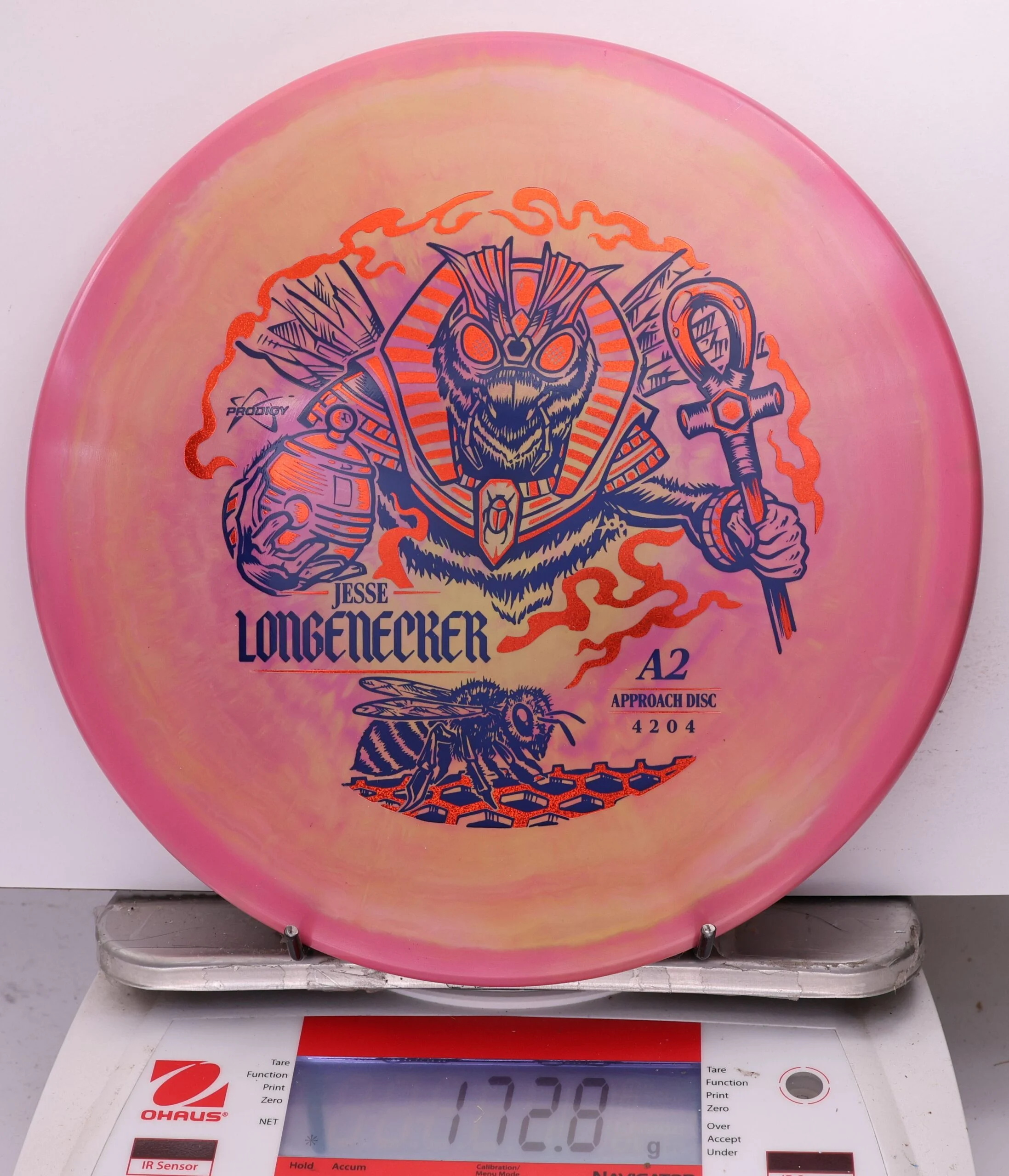 759608 Prodigy A2, 500 Spectrum Jesse Longenecker 2026 Signature Series - #13 PinkOrange, 173