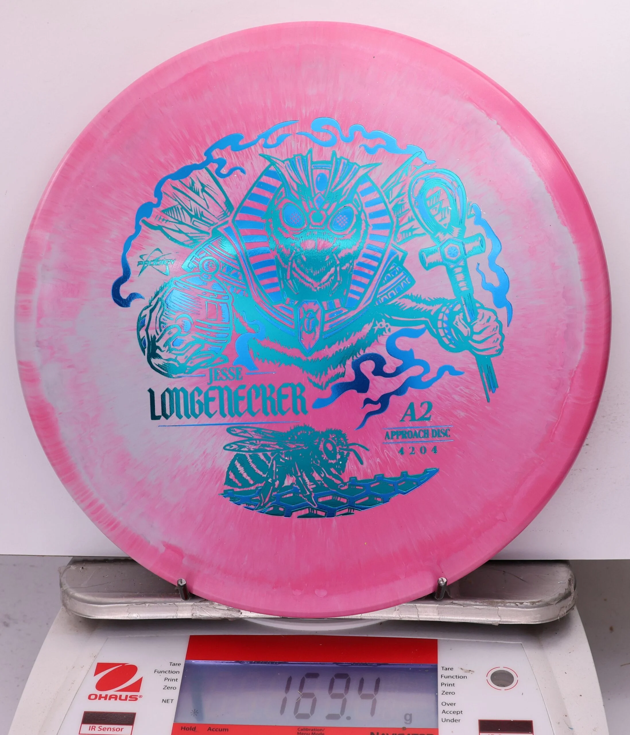 759610 Prodigy A2, 500 Spectrum Jesse Longenecker 2026 Signature Series - #15 PinkGray, 169