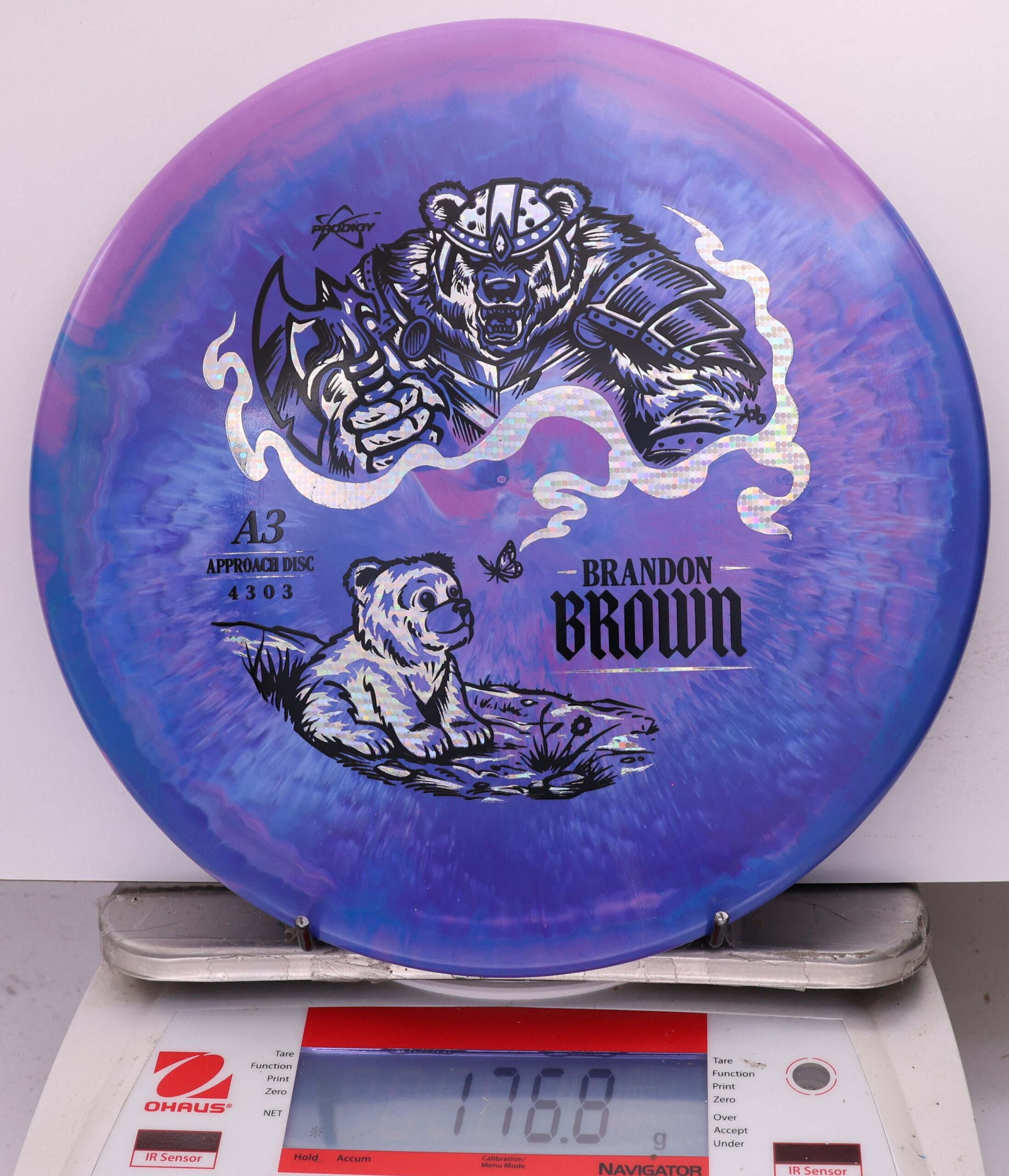 759627 Prodigy A3, 500 Spectrum Brandon Brown 2026 Signature Series - #01 Blurple, 177