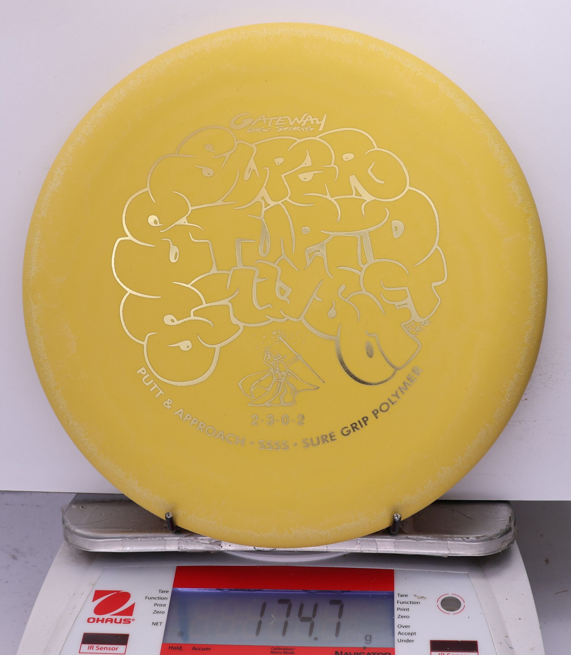 759955 Super Stupid Silly Soft SureGrip Wizard - #461 Yellow, 175