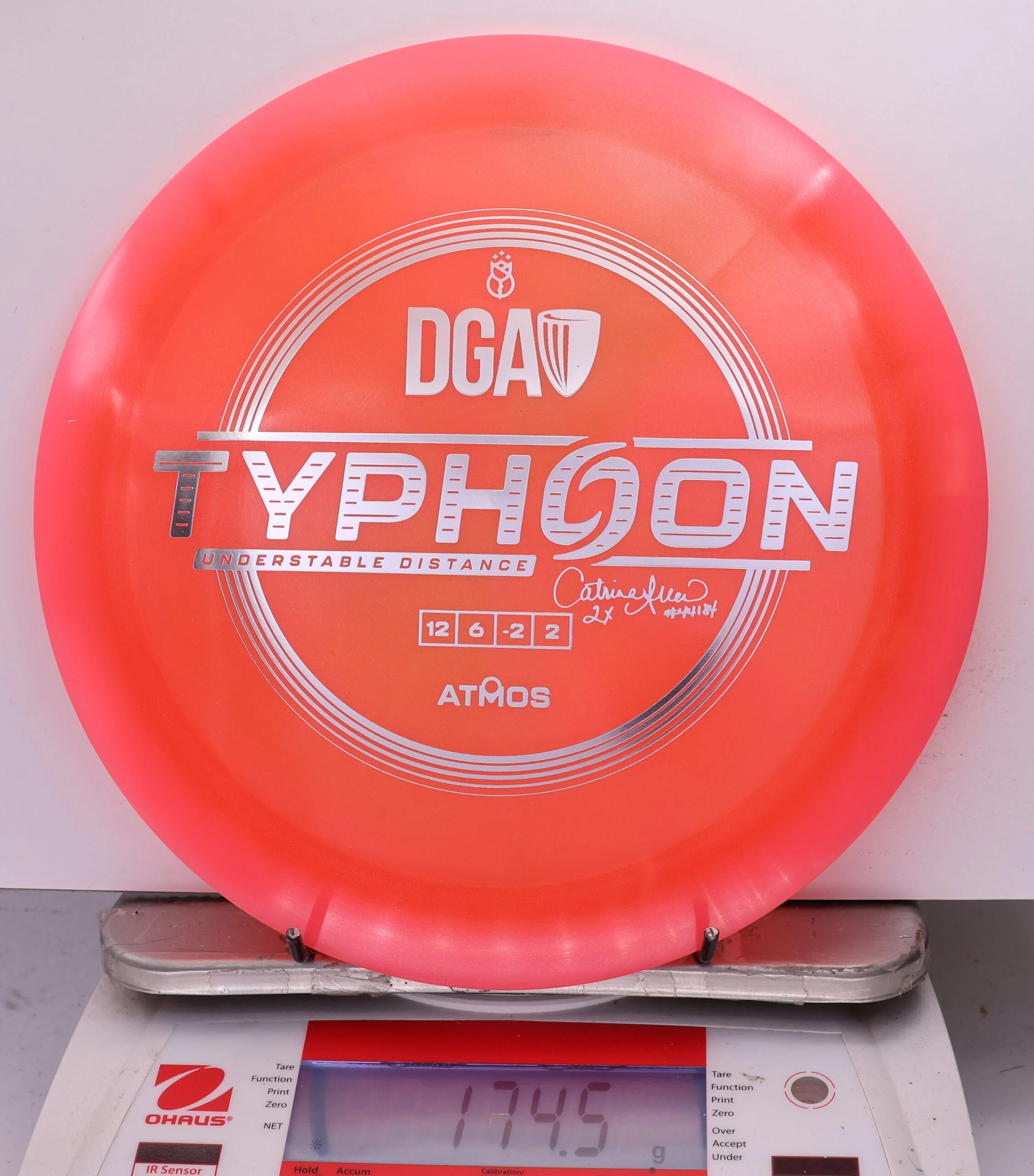 760609 Atmos Typhoon, Catrina Allen 2x - #245 RedOrange, 175