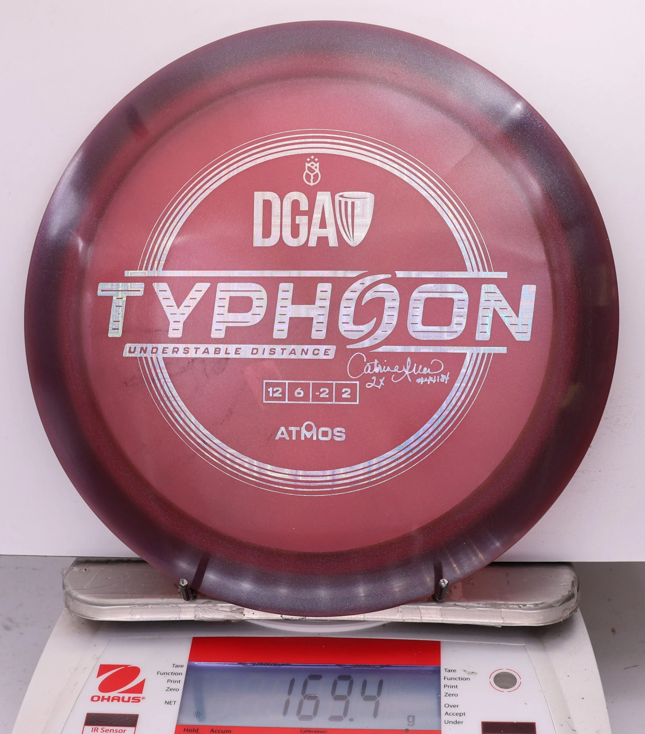 760625 Atmos Typhoon, Catrina Allen 2x - #250 Burgundy, 169
