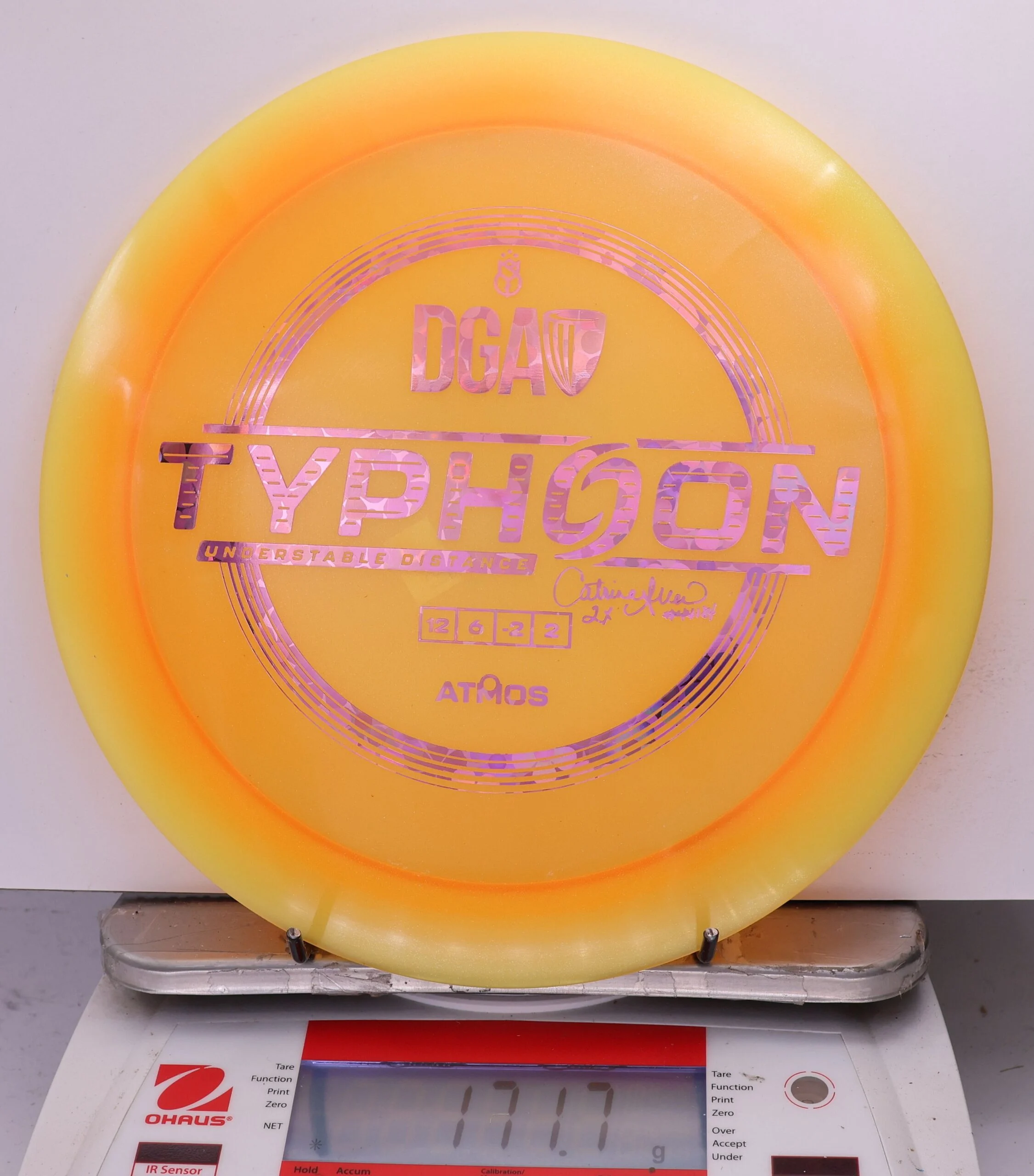 760633 Atmos Typhoon, Catrina Allen 2x - #251 Orange, 172