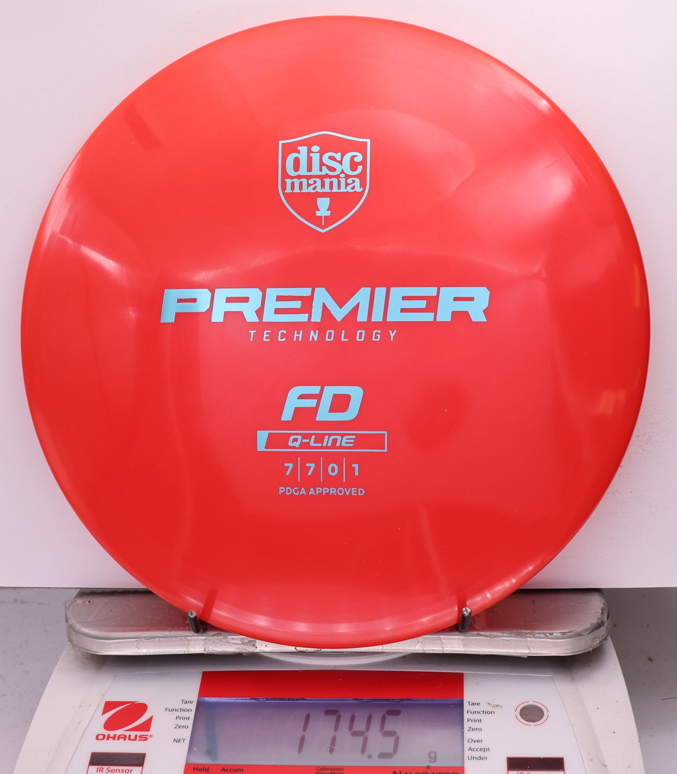 761269 Q-Line FD, Premier Series - #17 Red, 175