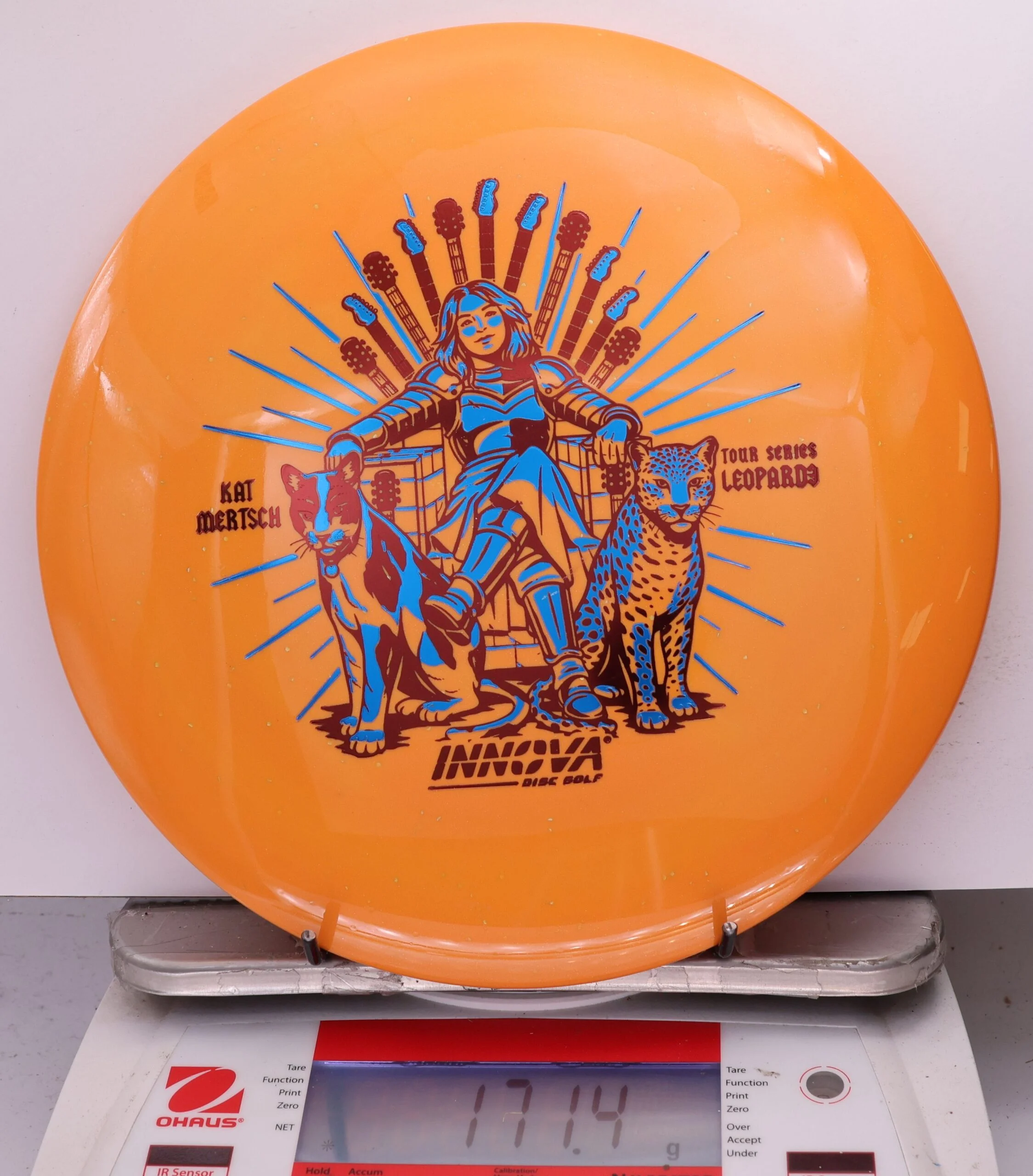 761714 Moondust Star Leopard3, Kat Mertsch 2026 Tour Series - #08 Orange, 171