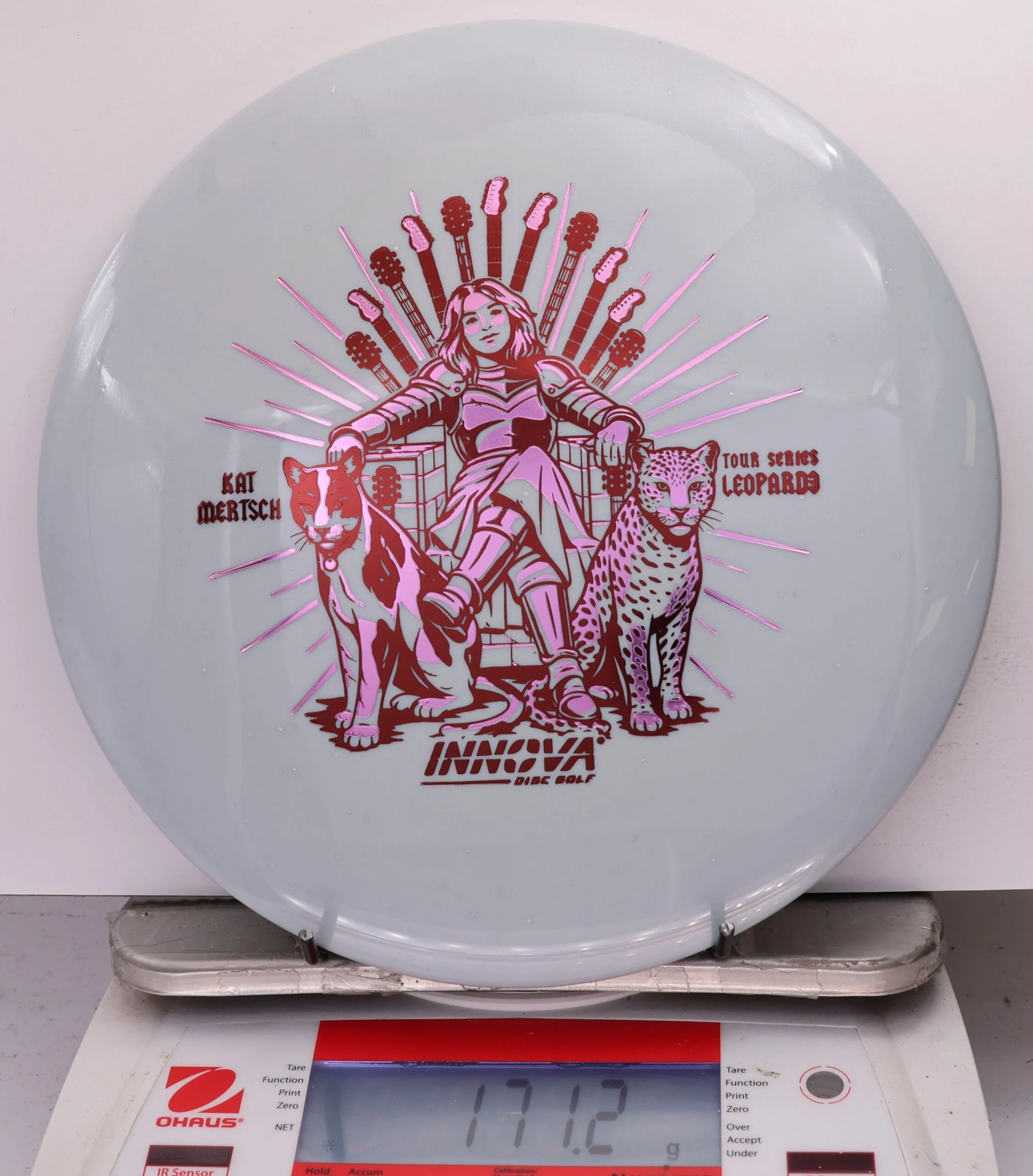 761735 Moondust Star Leopard3, Kat Mertsch 2026 Tour Series - #14 Gray, 171