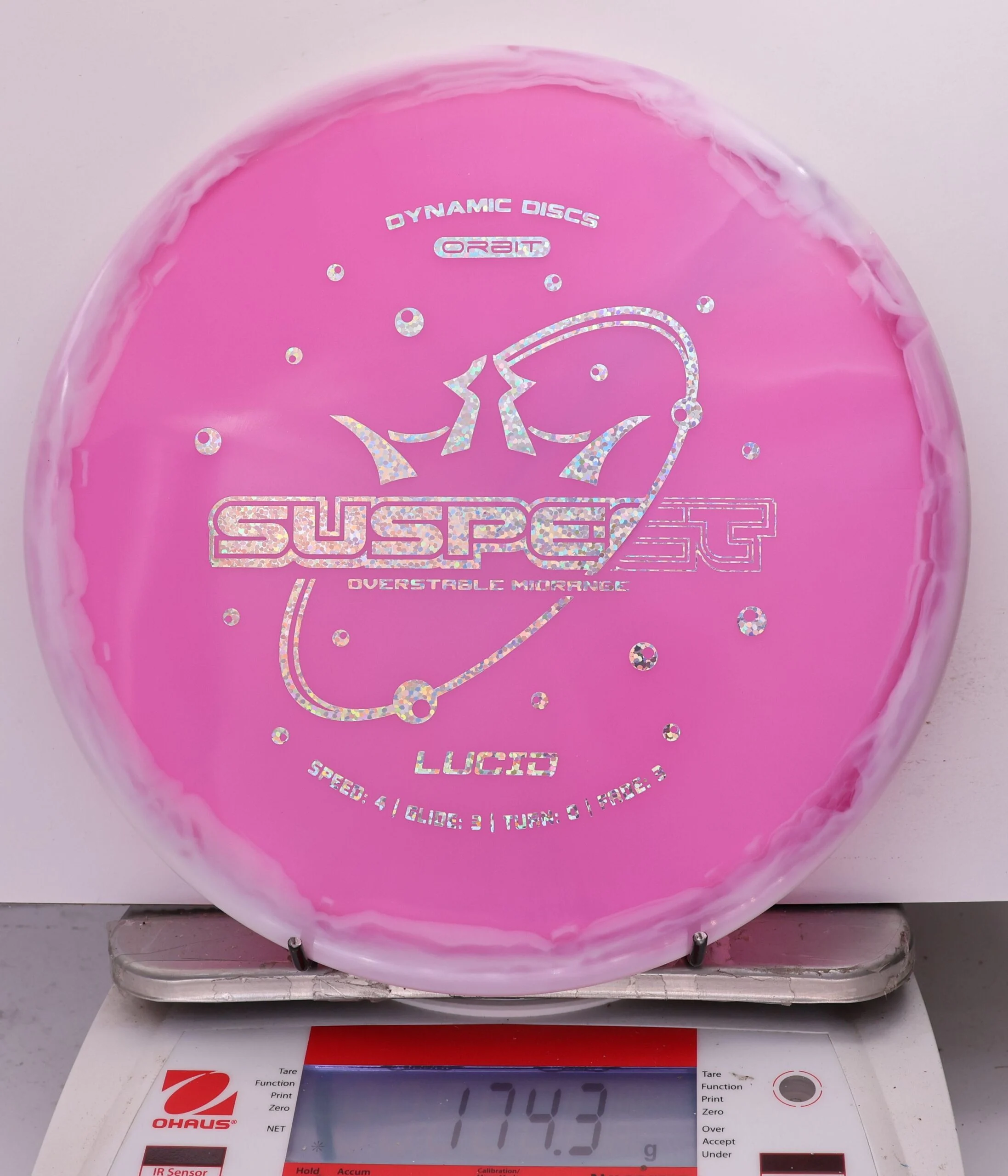 763662 Lucid Orbit Suspect - #07 White-Pink, 174