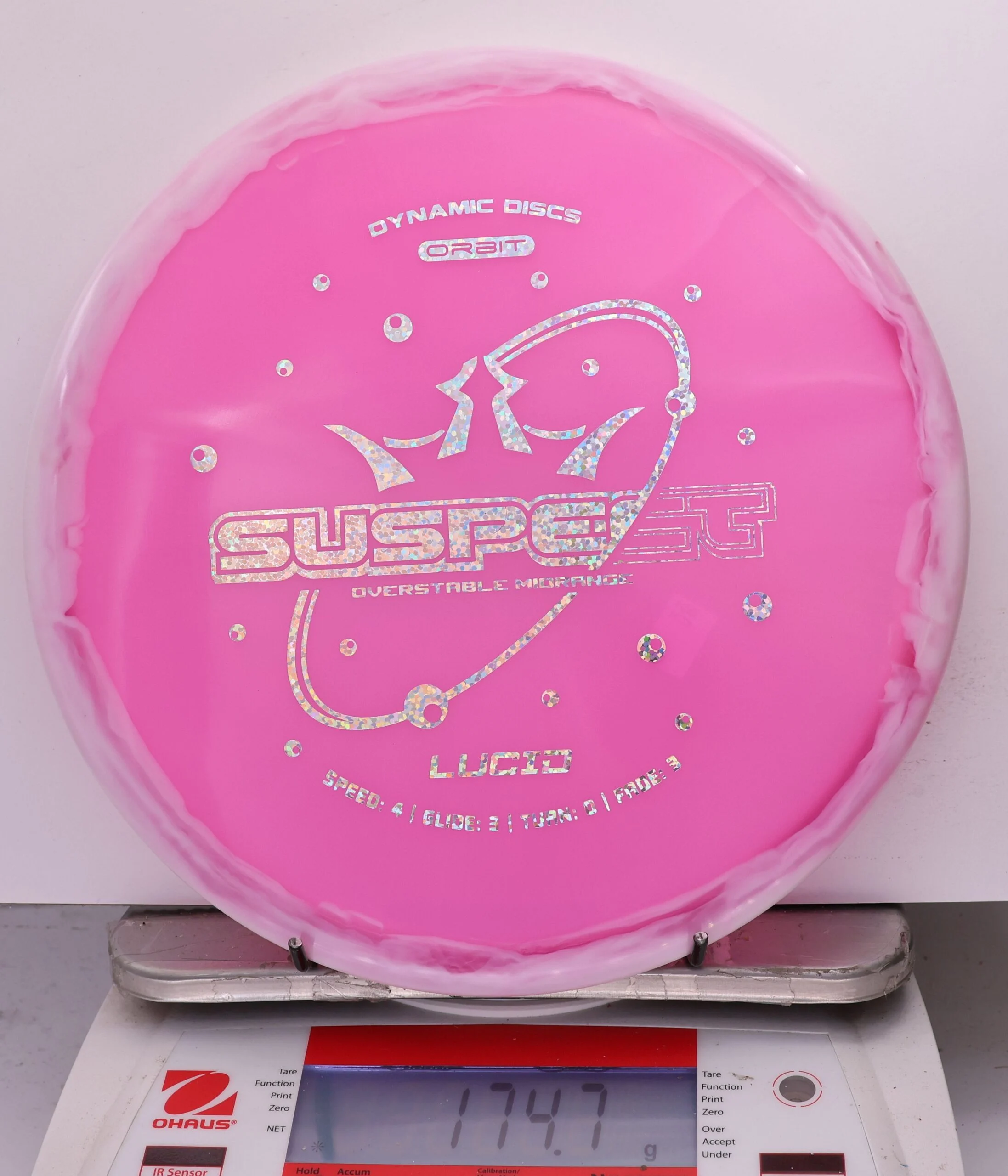 763676 Lucid Orbit Suspect - #08 White-Pink, 175