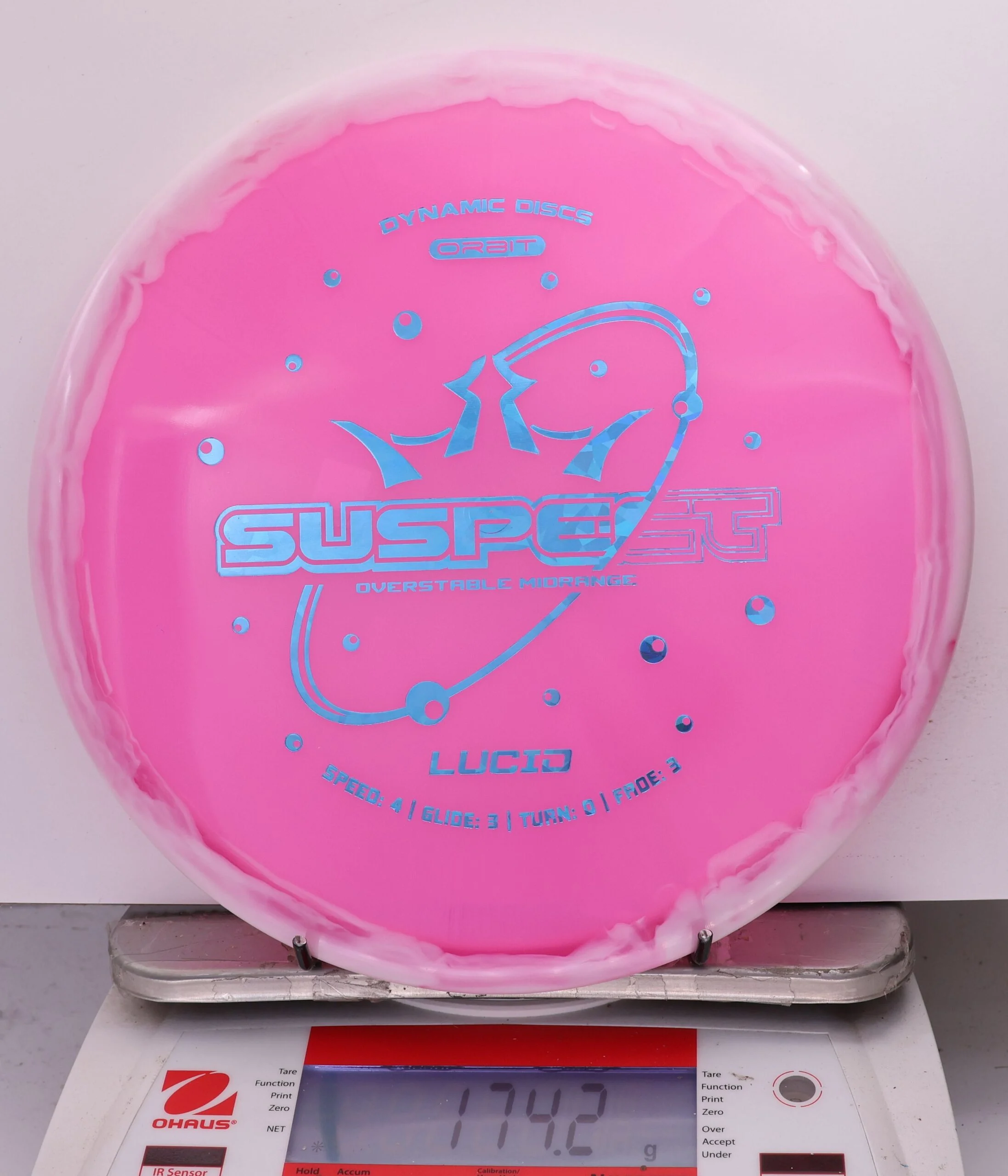 763677 Lucid Orbit Suspect - #09 White-Pink, 174
