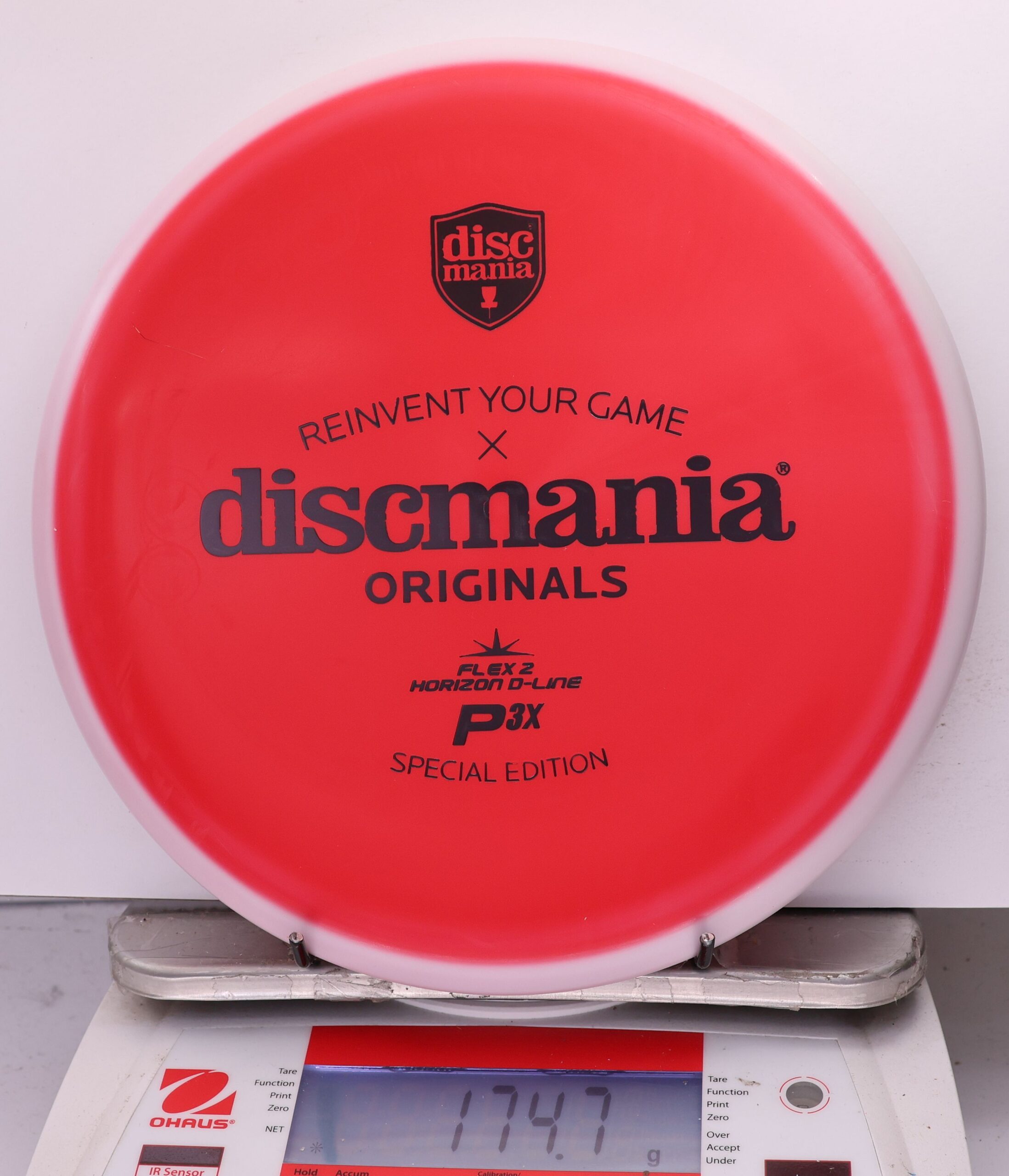 764484 Horizon D-Line P3X, Flex 2 - Special Edition - #974 White-Red, 175