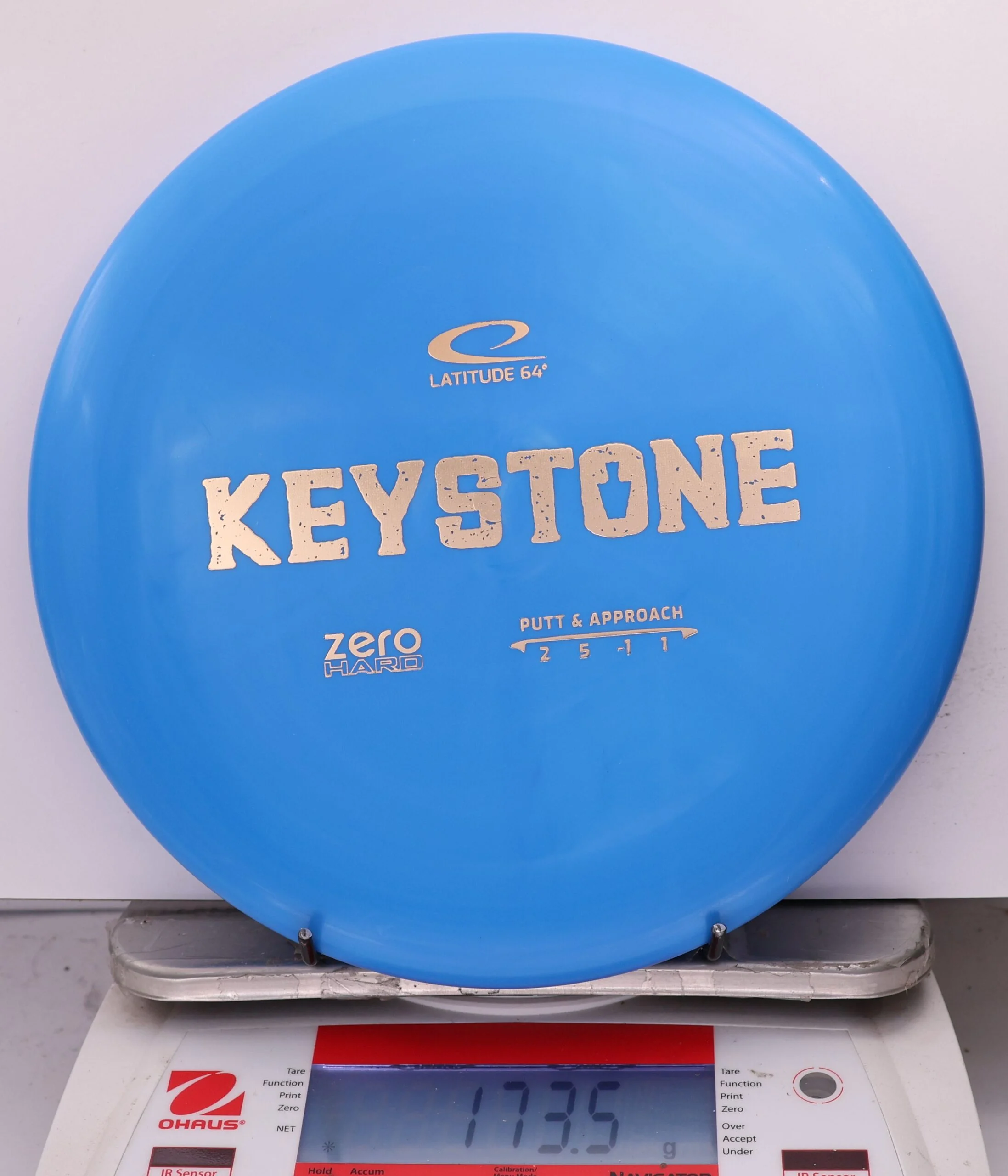766360 Zero Hard Keystone - #972 Blue, 174