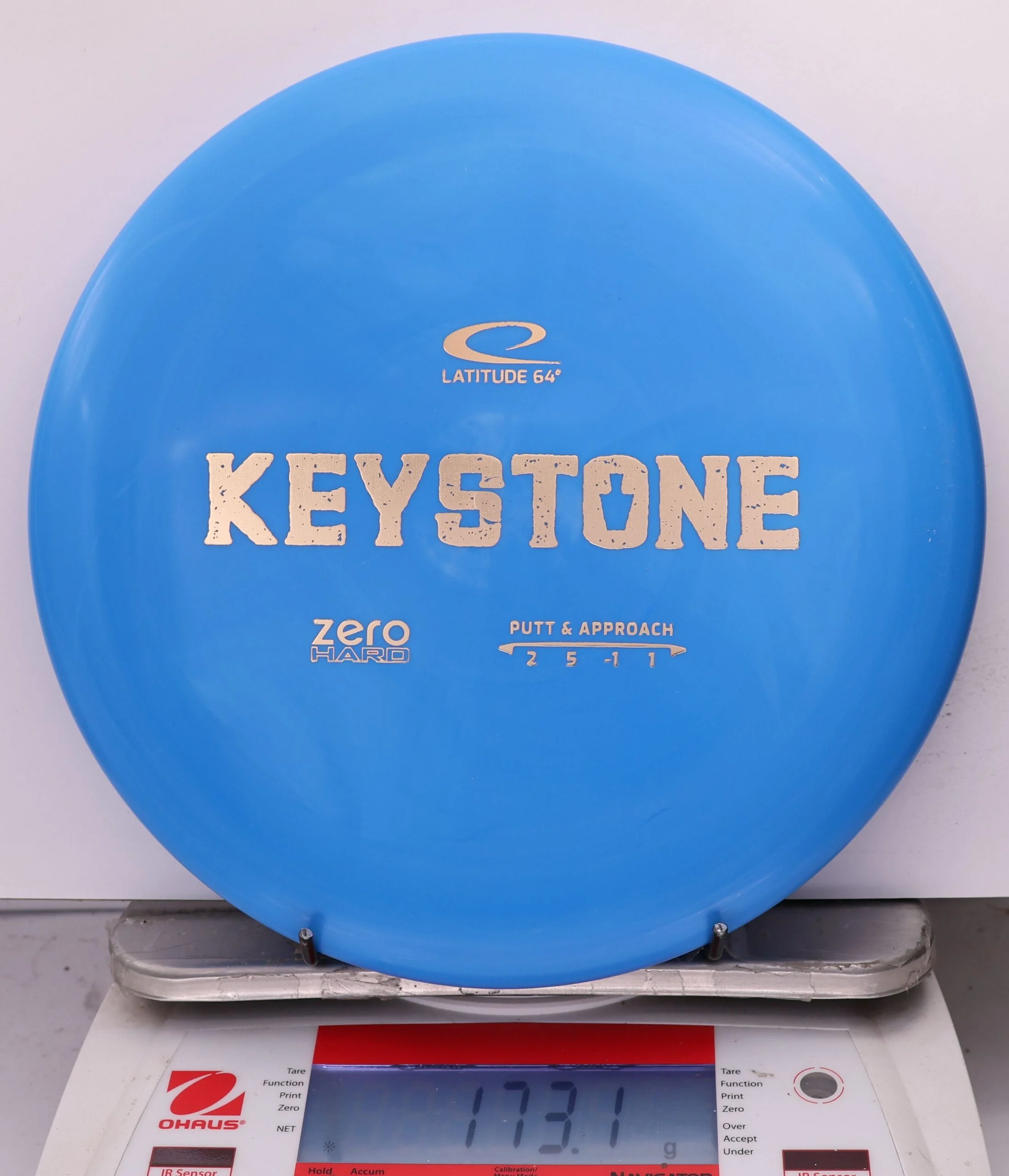 766361 Zero Hard Keystone - #973 Blue, 173