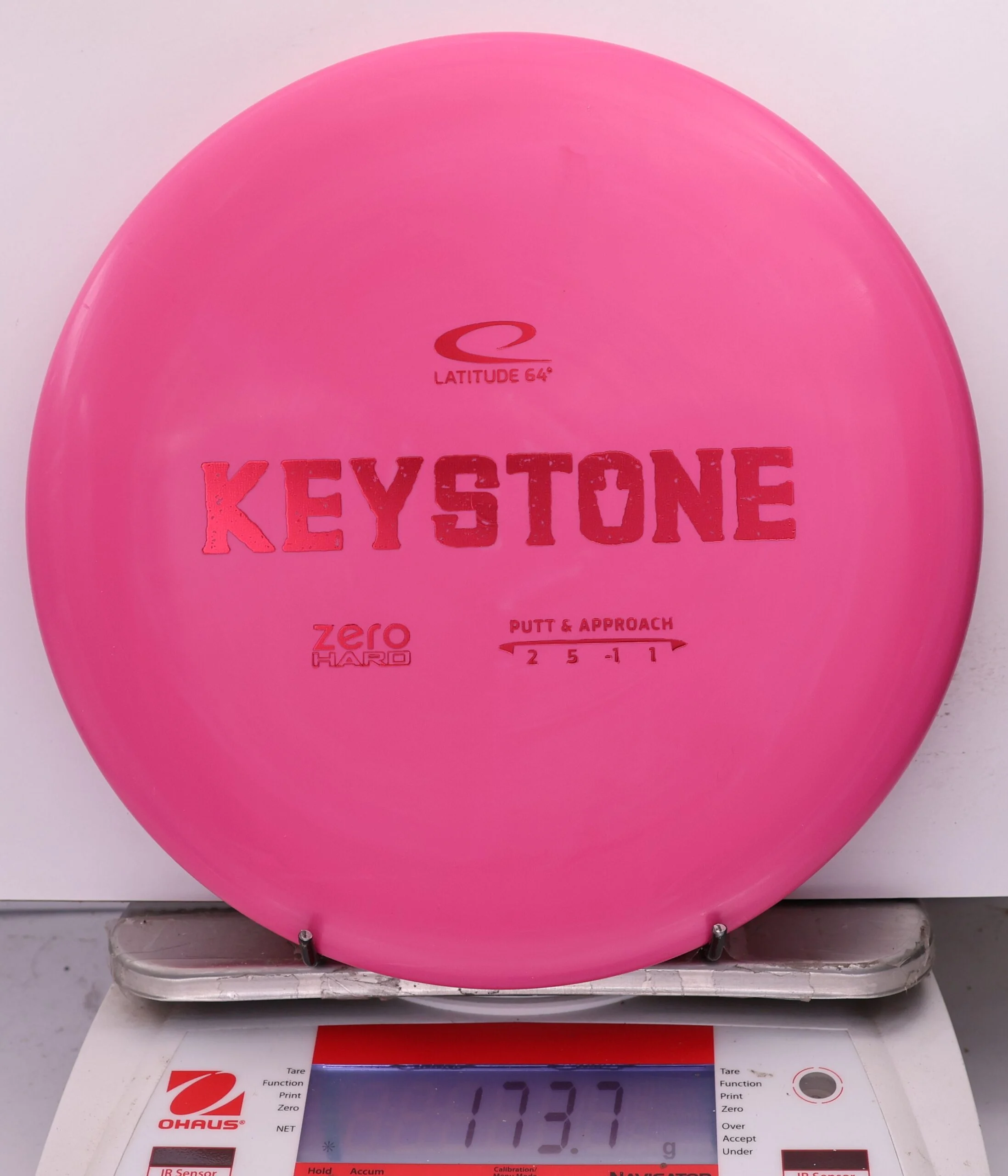 766371 Zero Hard Keystone - #976 Pink, 174
