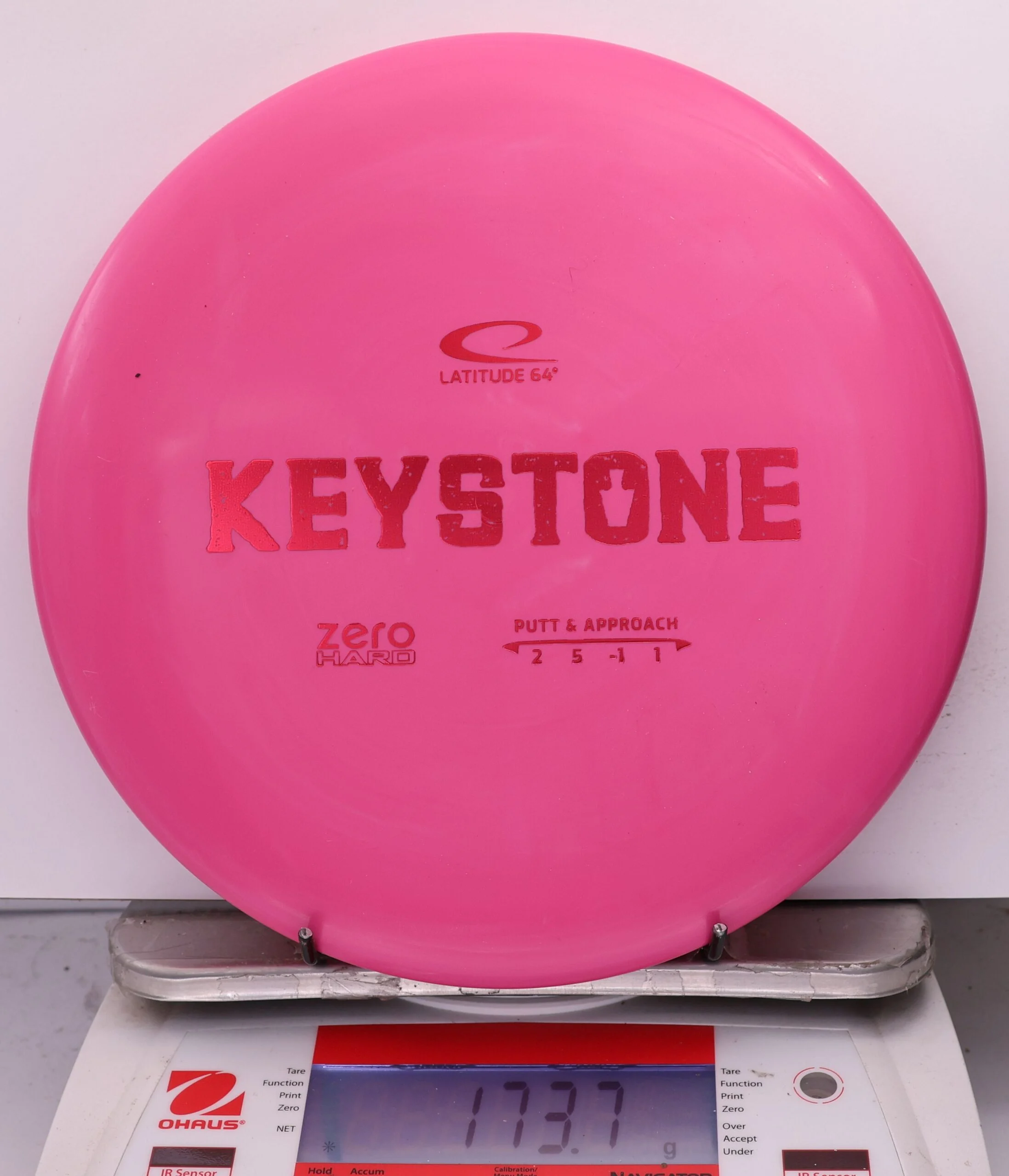 766372 Zero Hard Keystone - #977 Pink, 174