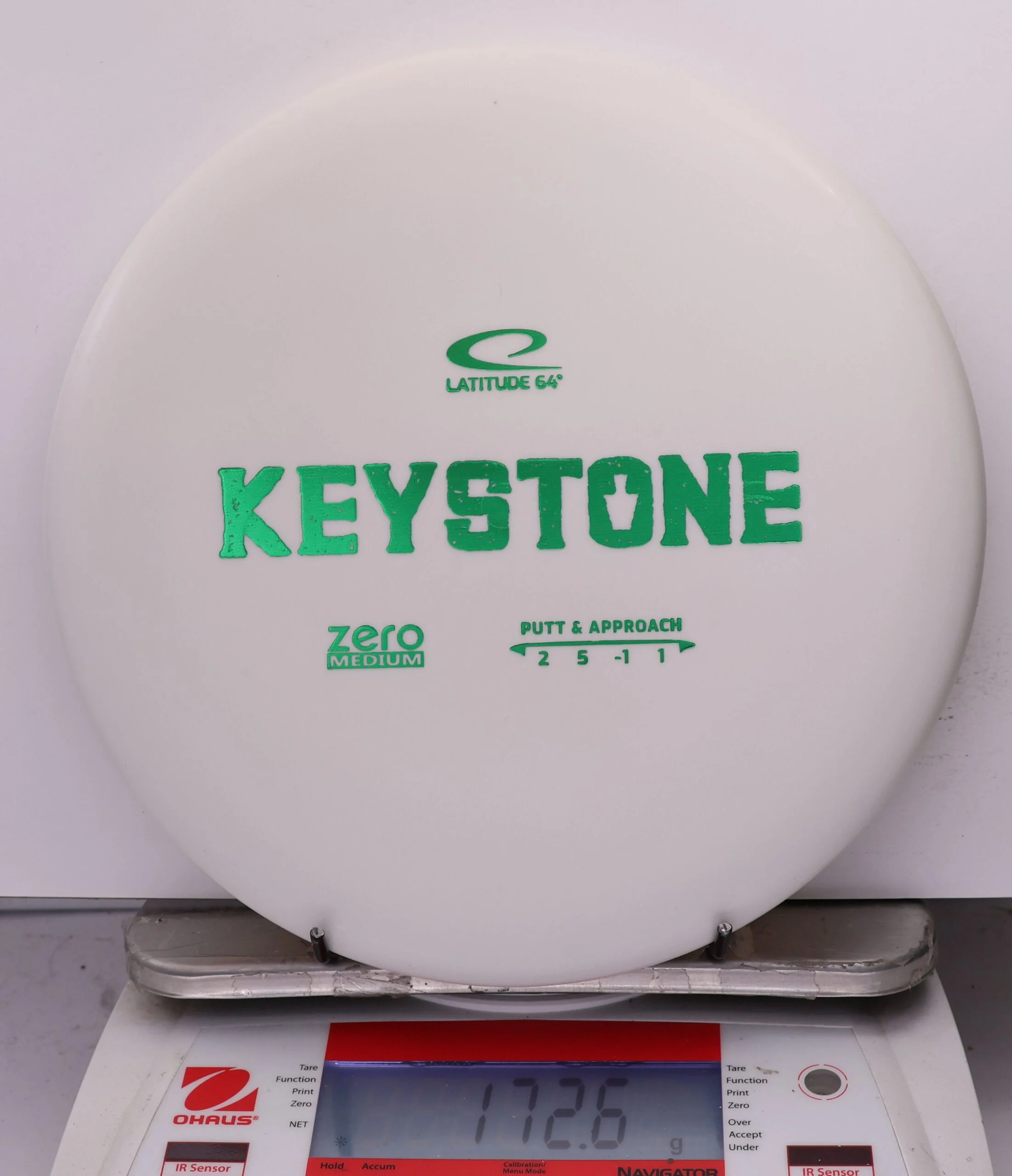 766448 Zero Medium Keystone - #971 White, 173