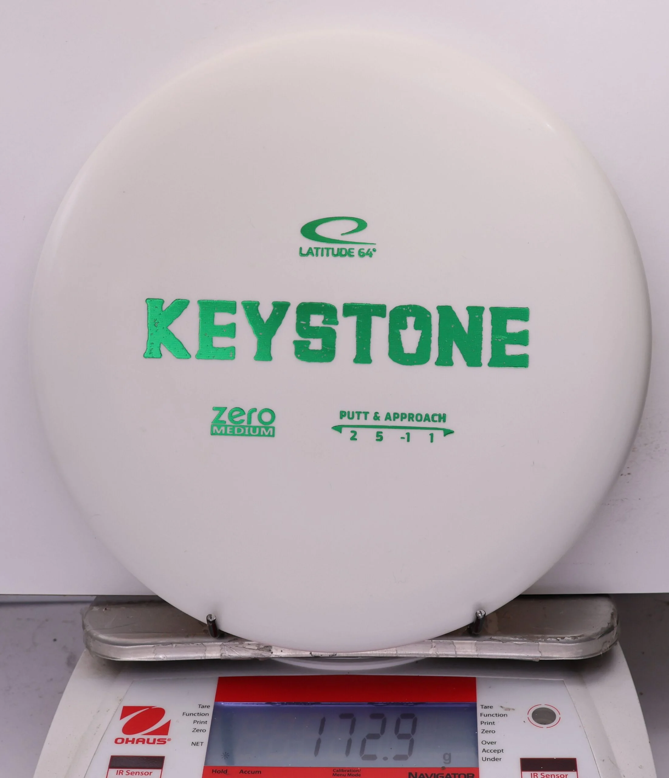 766449 Zero Medium Keystone - #972 White, 173
