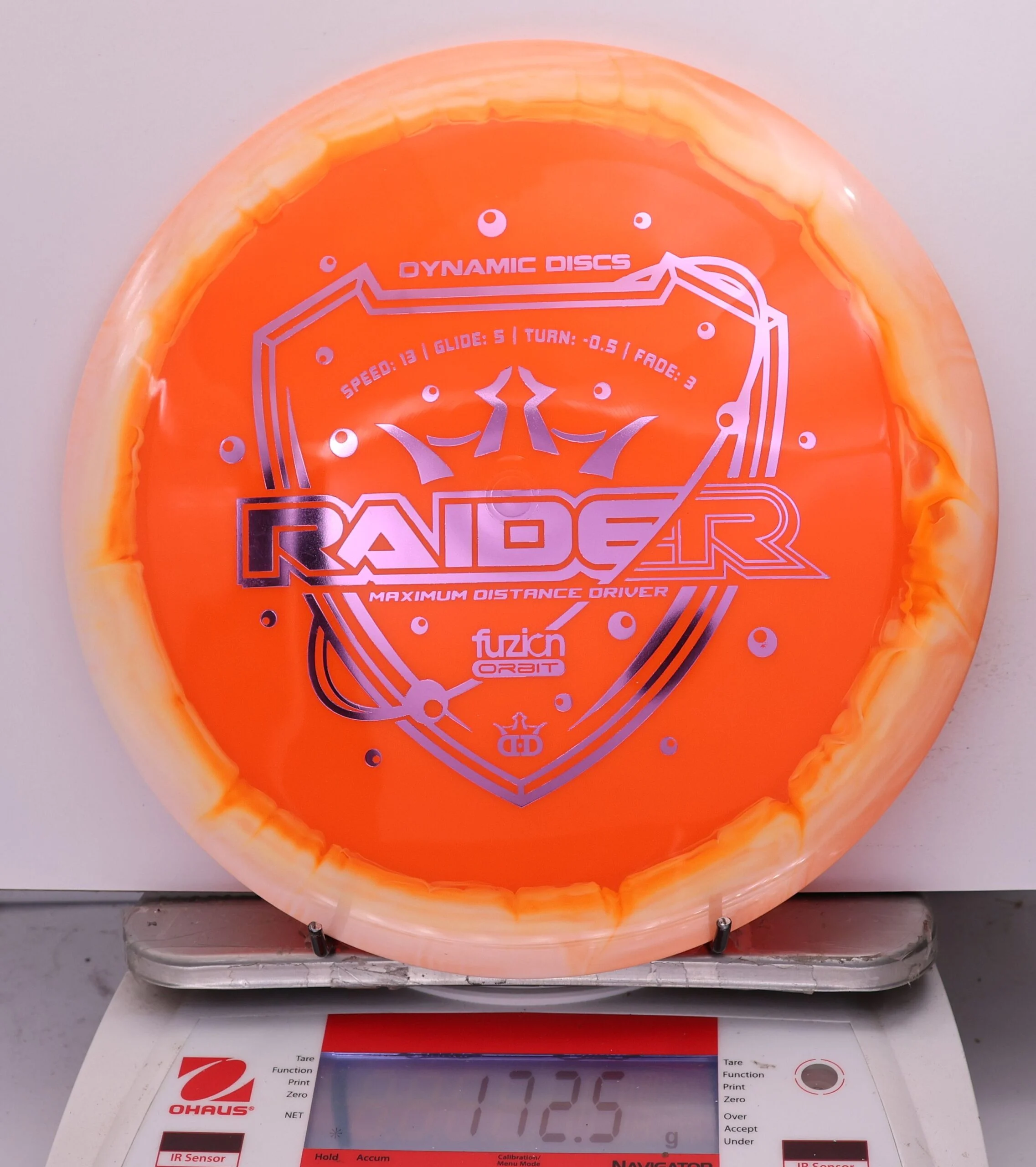 767249 Fuzion Orbit Raider - #972 White-Orange, 173