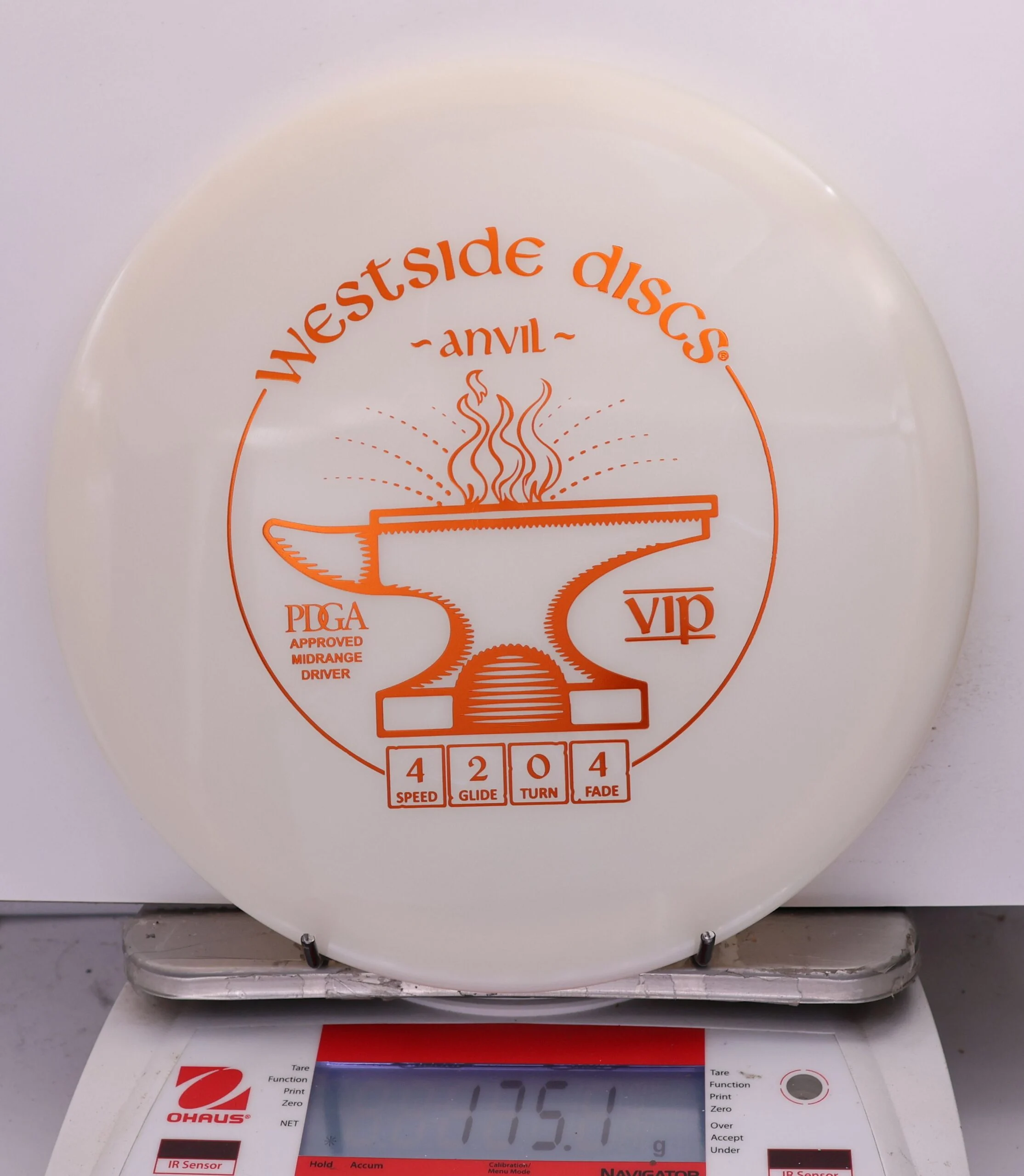 767633 VIP Anvil - #973 White, 175