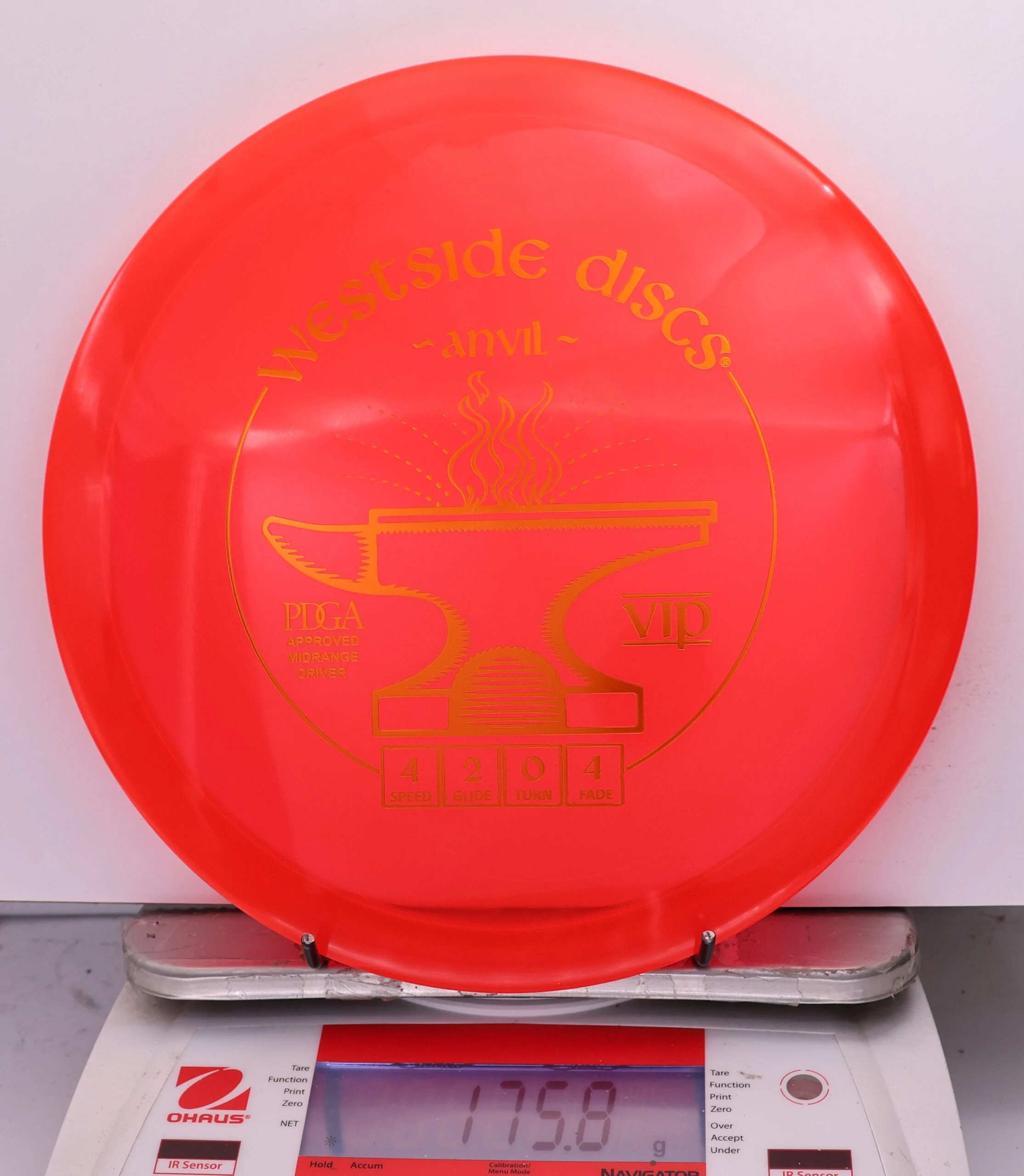 767635 VIP Anvil - #975 Red, 176