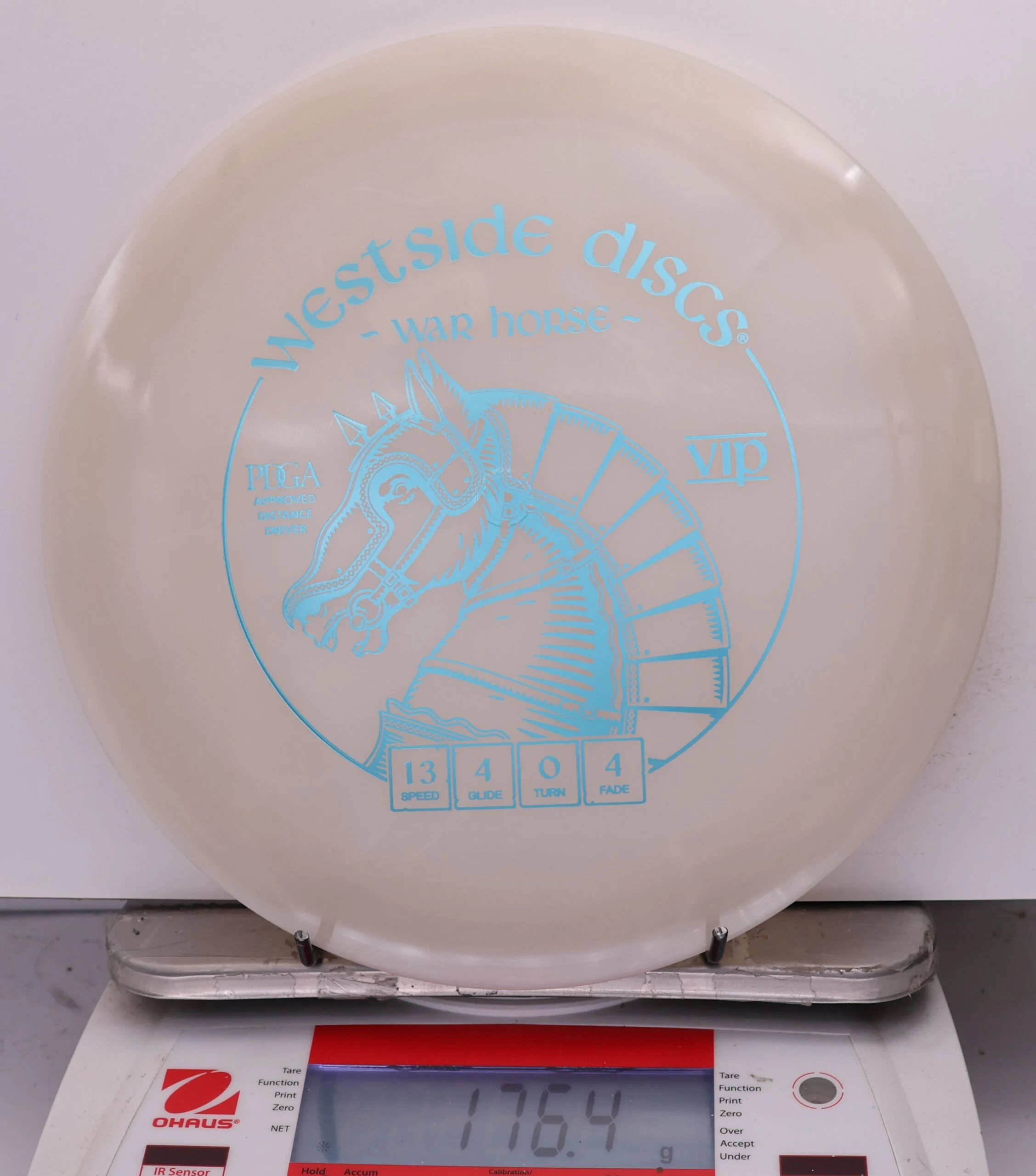 767765 VIP War Horse - #972 White, 176