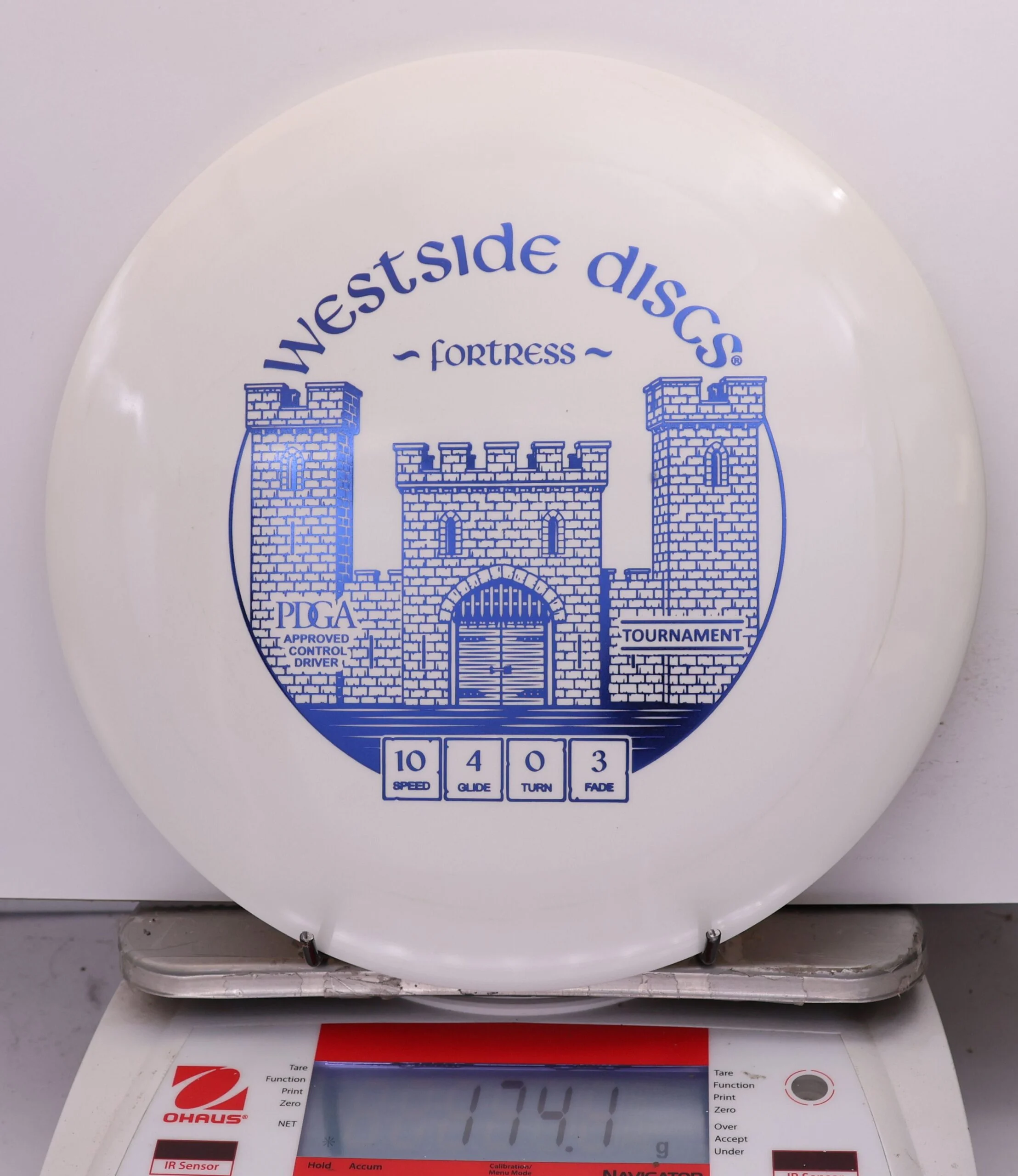 768100 Tournament Fortress - #971 White, 174
