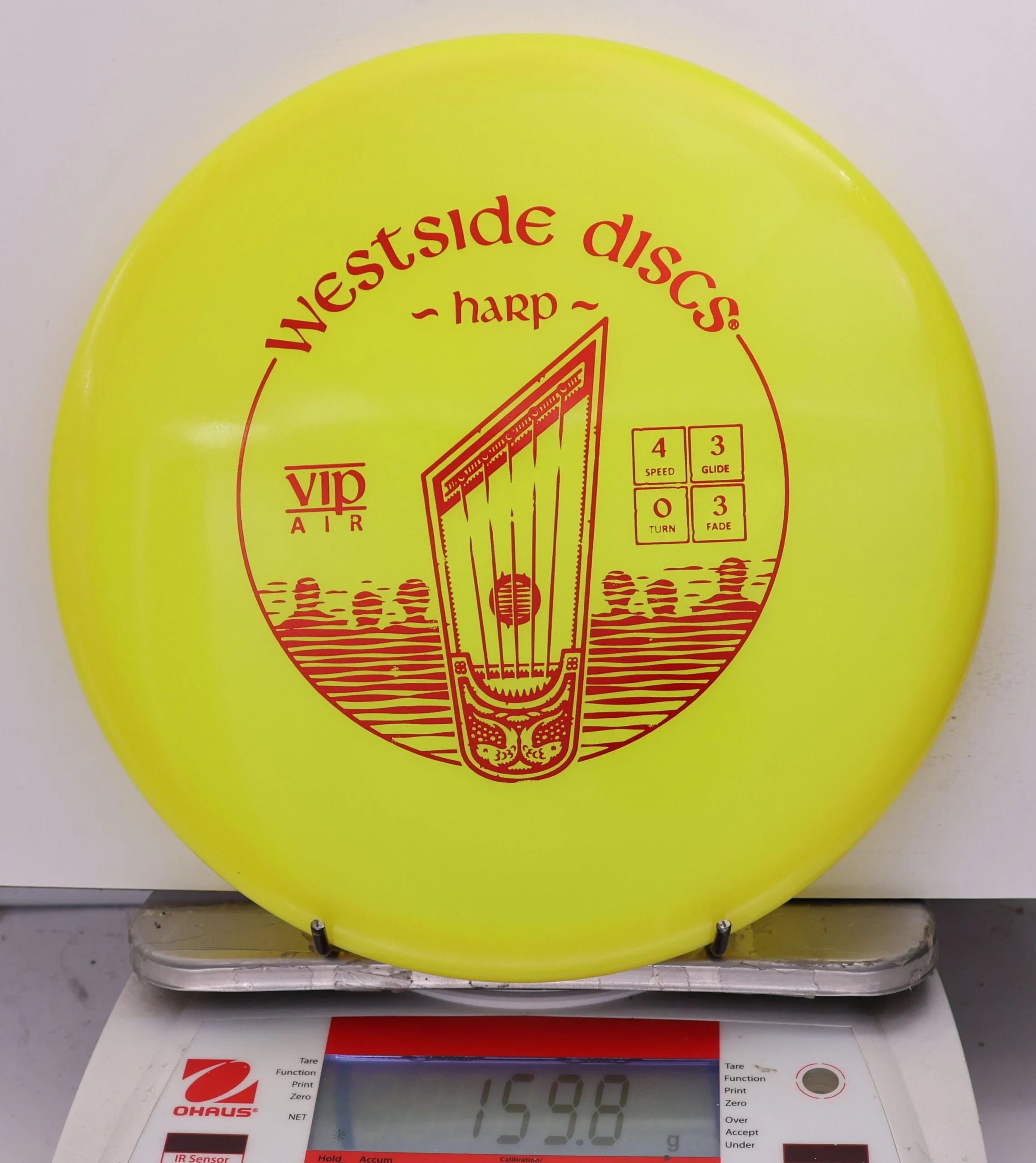 768132 VIP Air Harp - #970 Yellow, 160