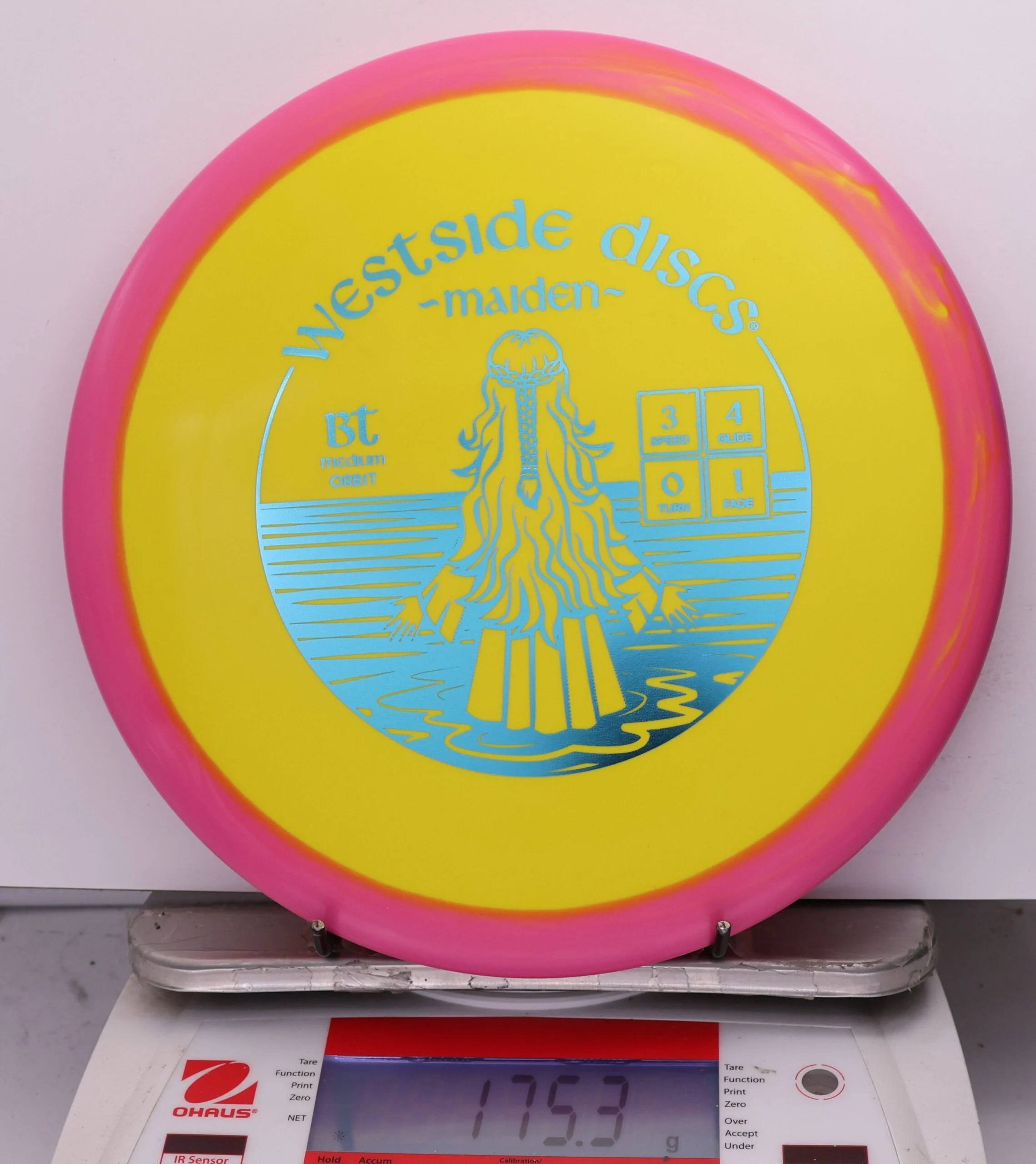 768185 BT Medium Orbit Maiden - #973 Pink-Yellow, 175