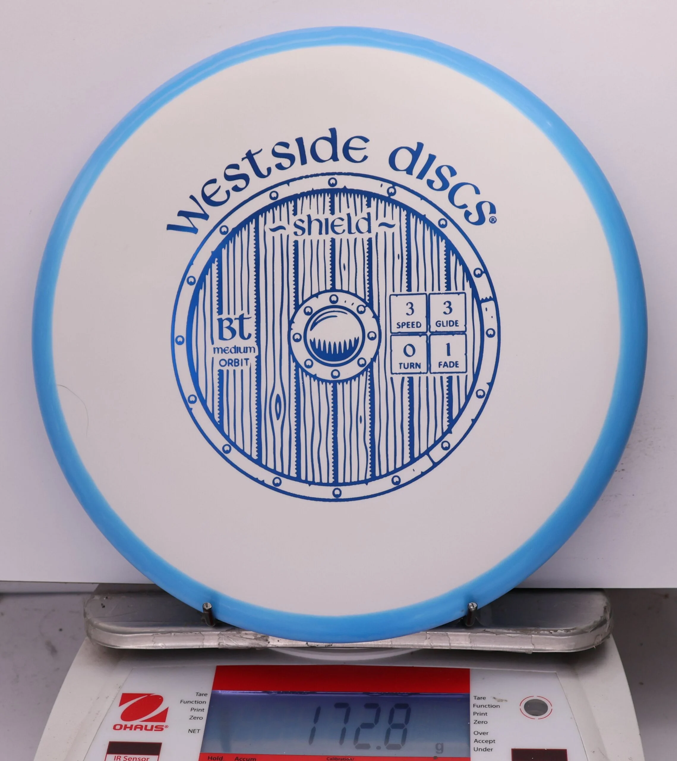 768212 BT Medium Orbit Shield - #973 Blue-White, 173