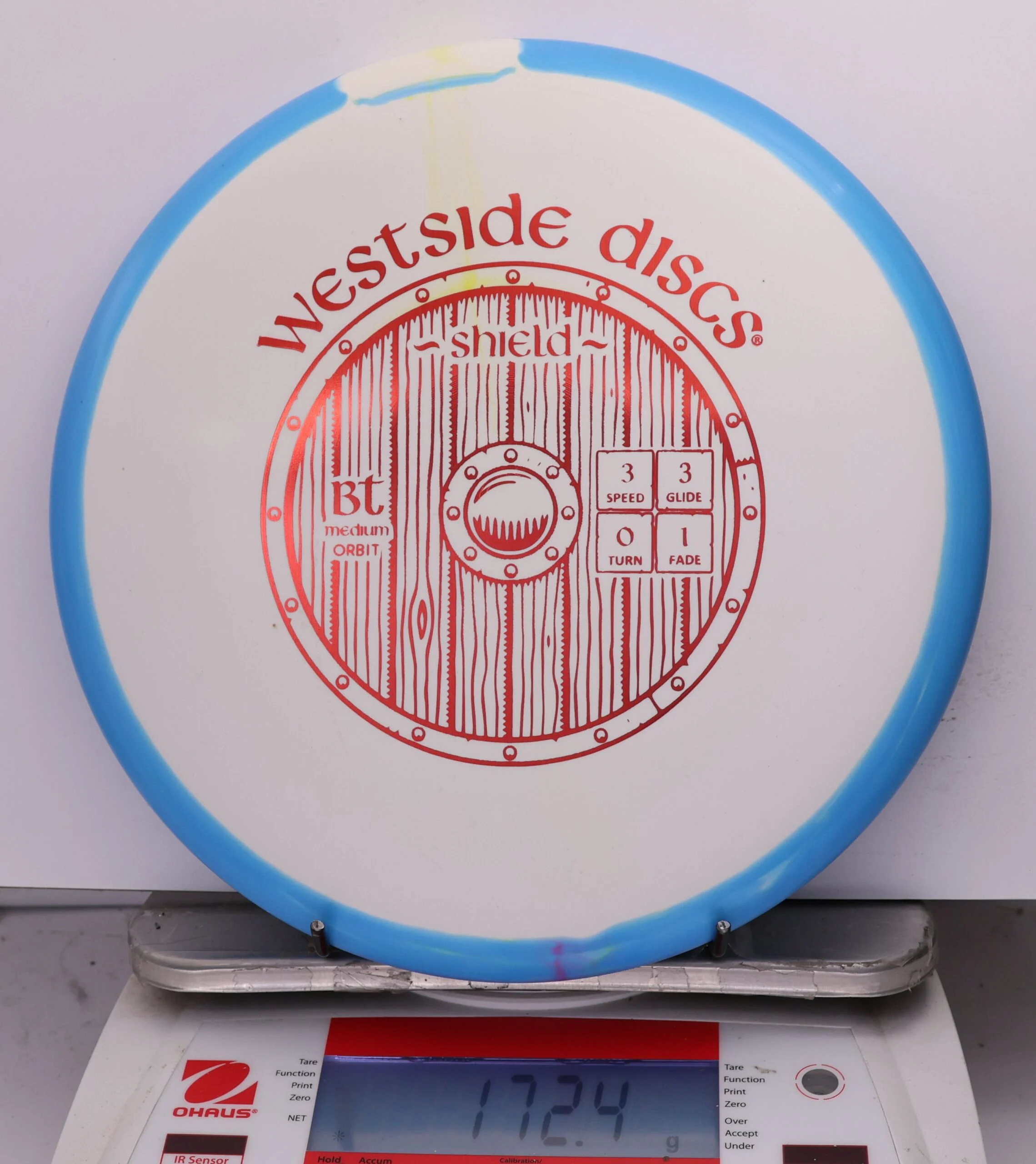 768220 BT Medium Orbit Shield - #975 Blue-White, 172