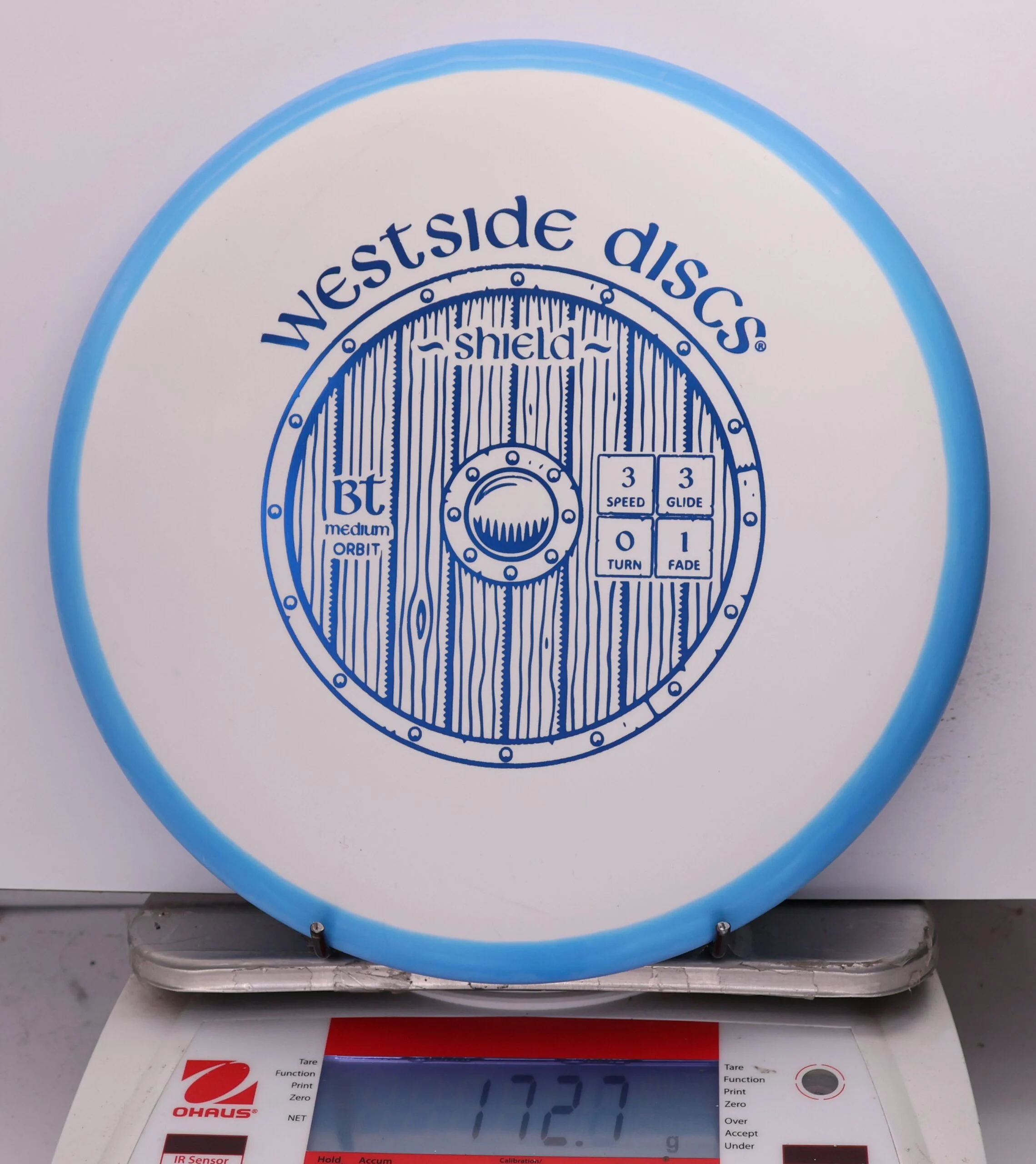 768222 BT Medium Orbit Shield - #977 Blue-White, 173