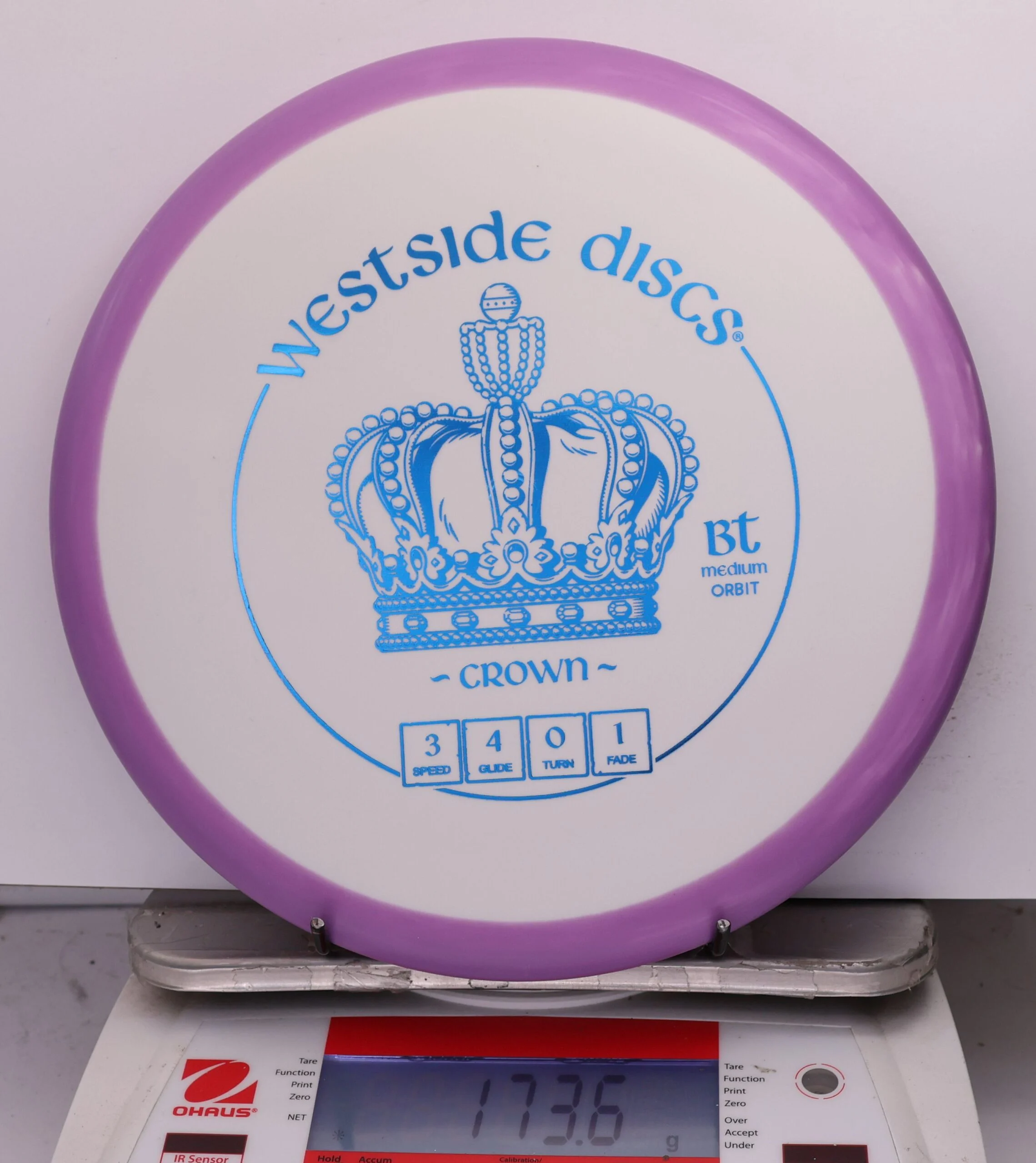 768273 BT Medium Orbit Crown - #978 Purple-White, 174
