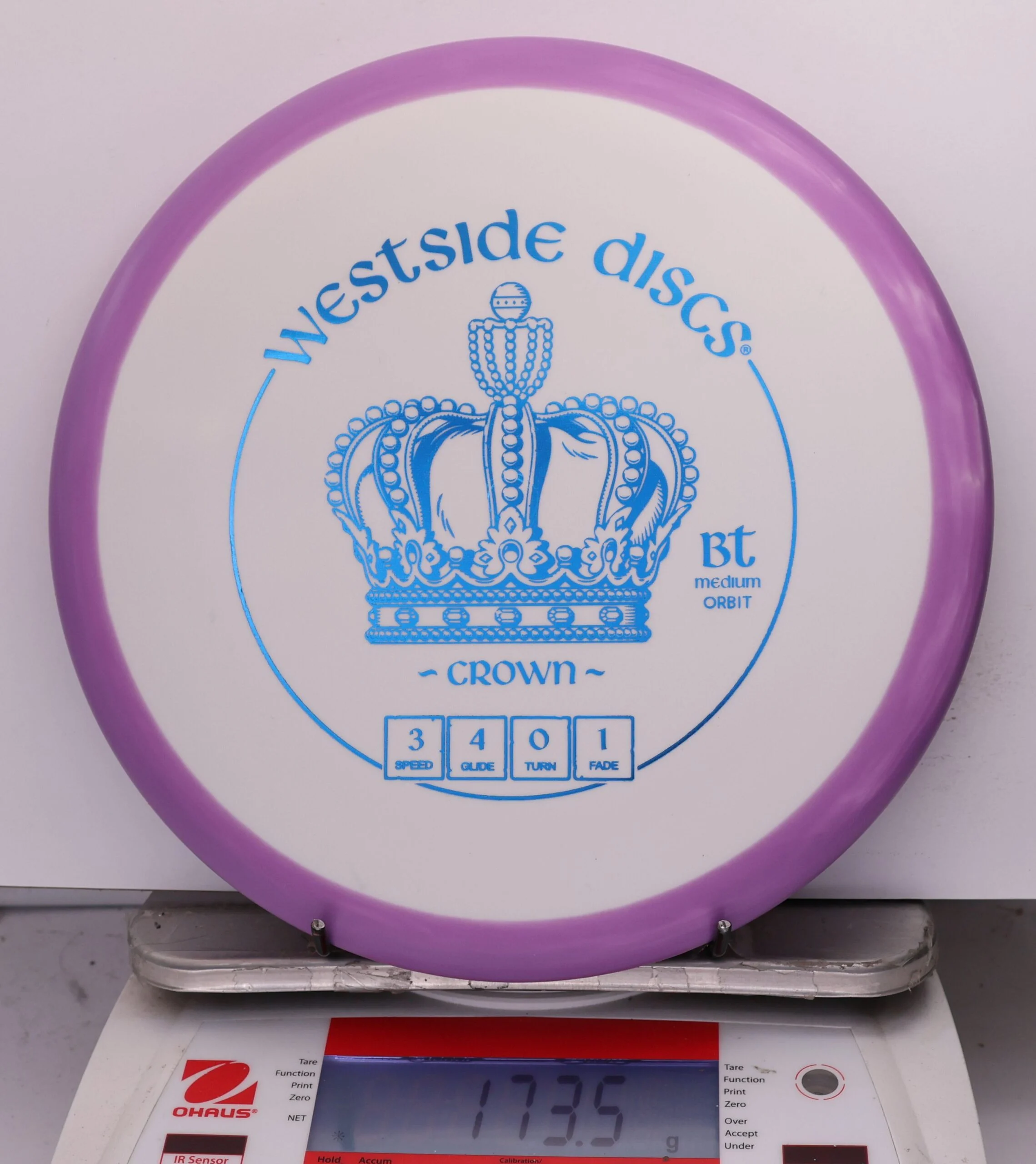 768274 BT Medium Orbit Crown - #979 Purple-White, 174