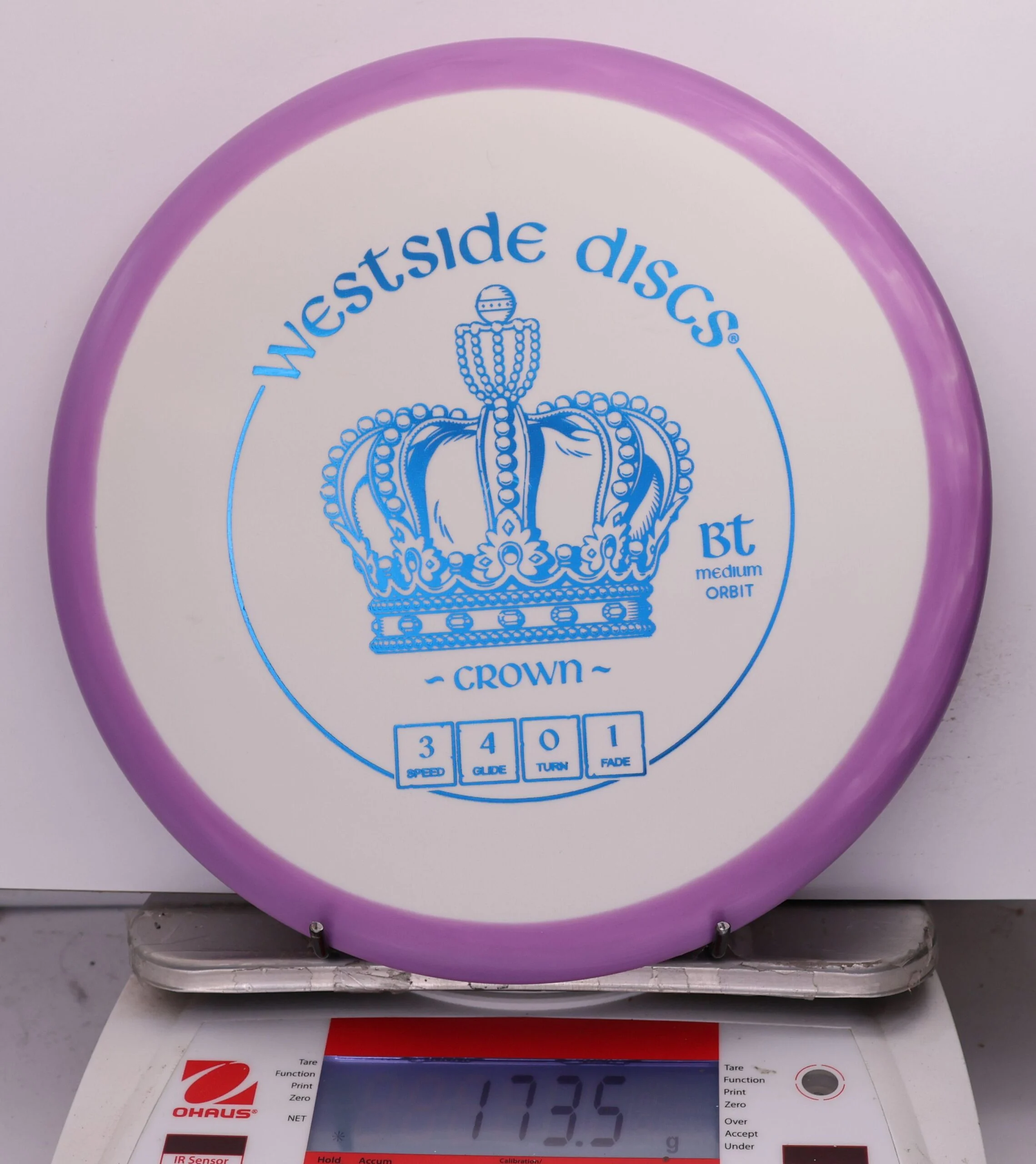 768285 BT Medium Orbit Crown - #981 Purple-White, 174