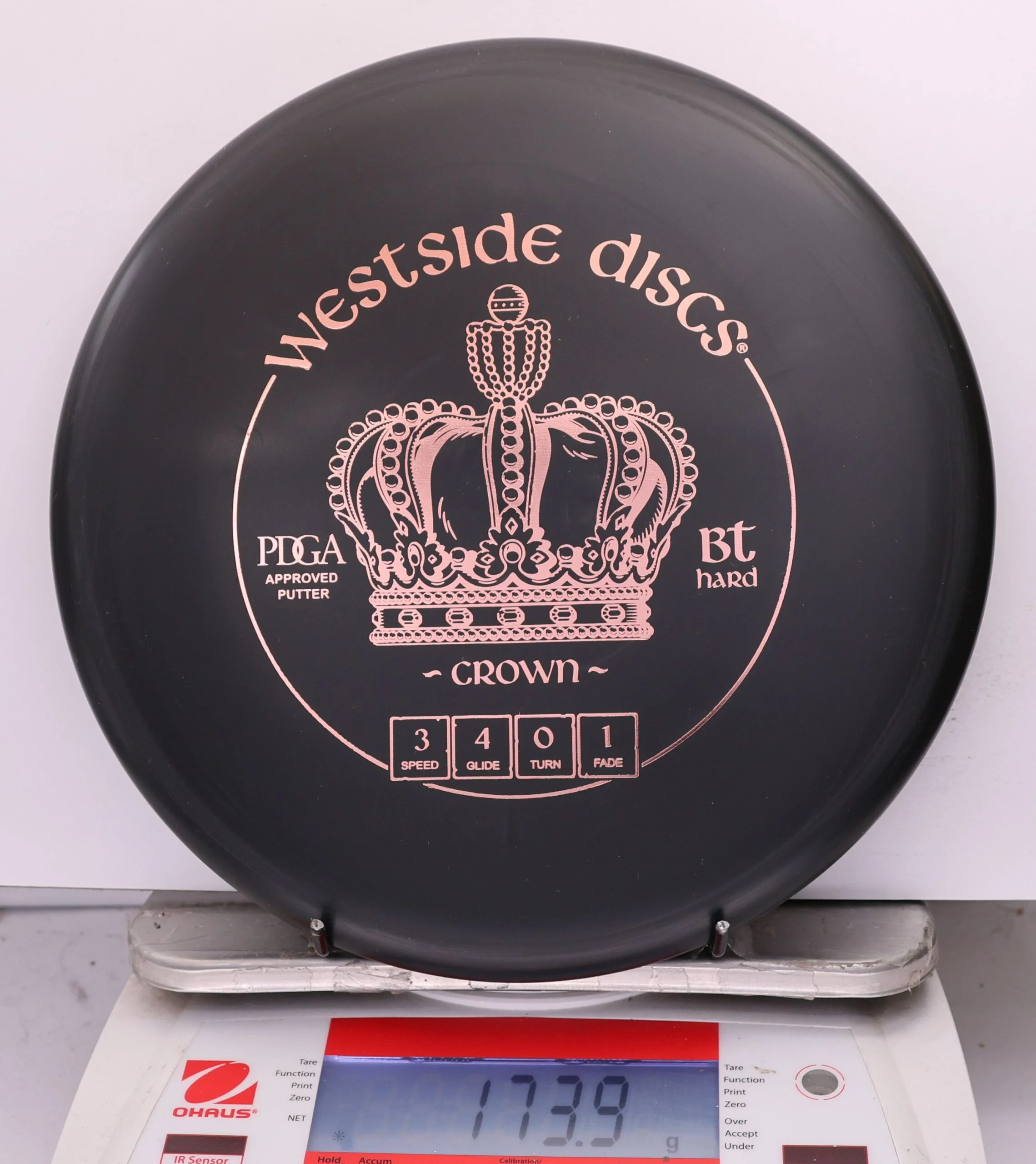 768304 Bt Hard Crown - #971 Black, 174