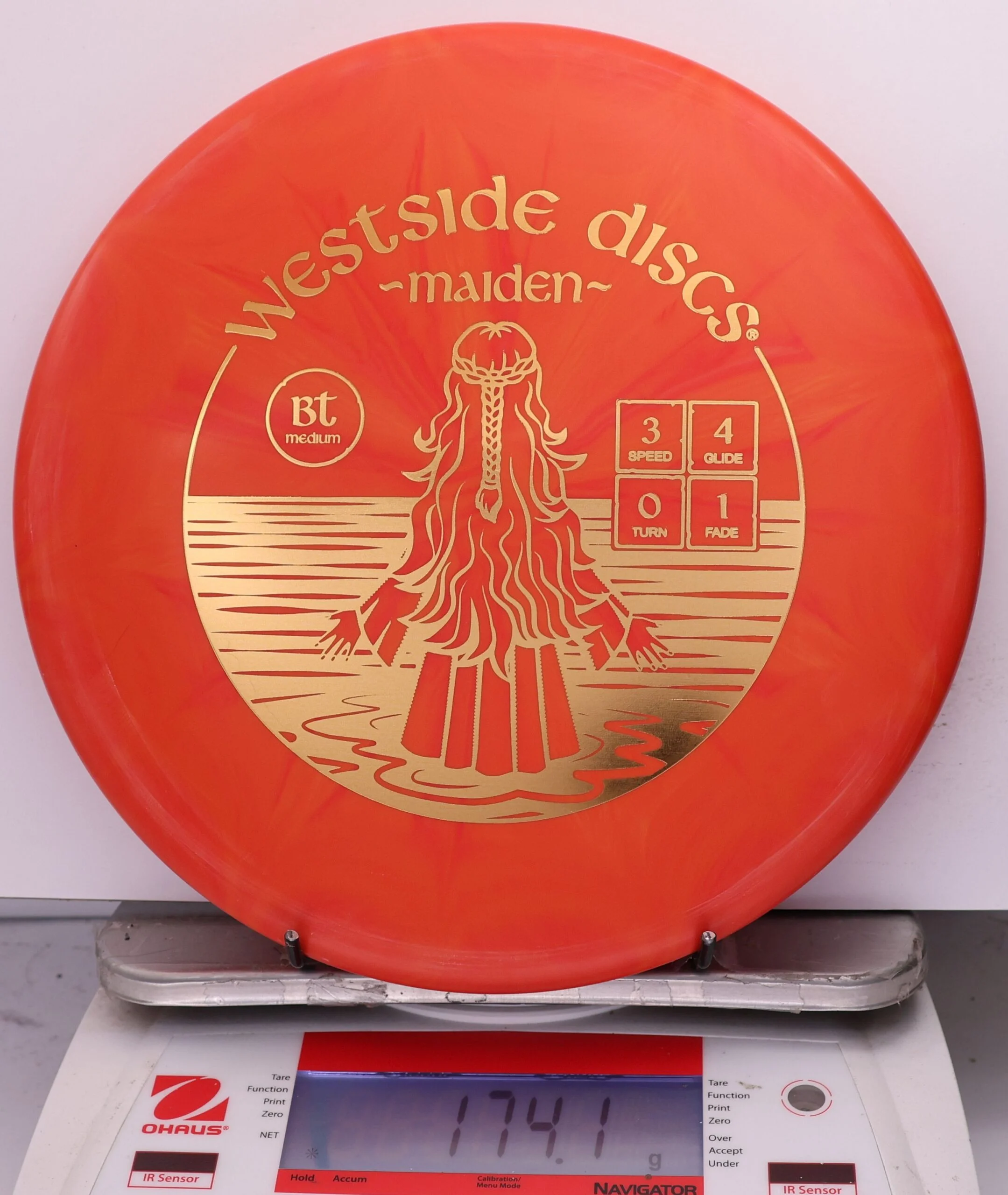 768438 BT Medium Burst Maiden - #973 Orange, 174