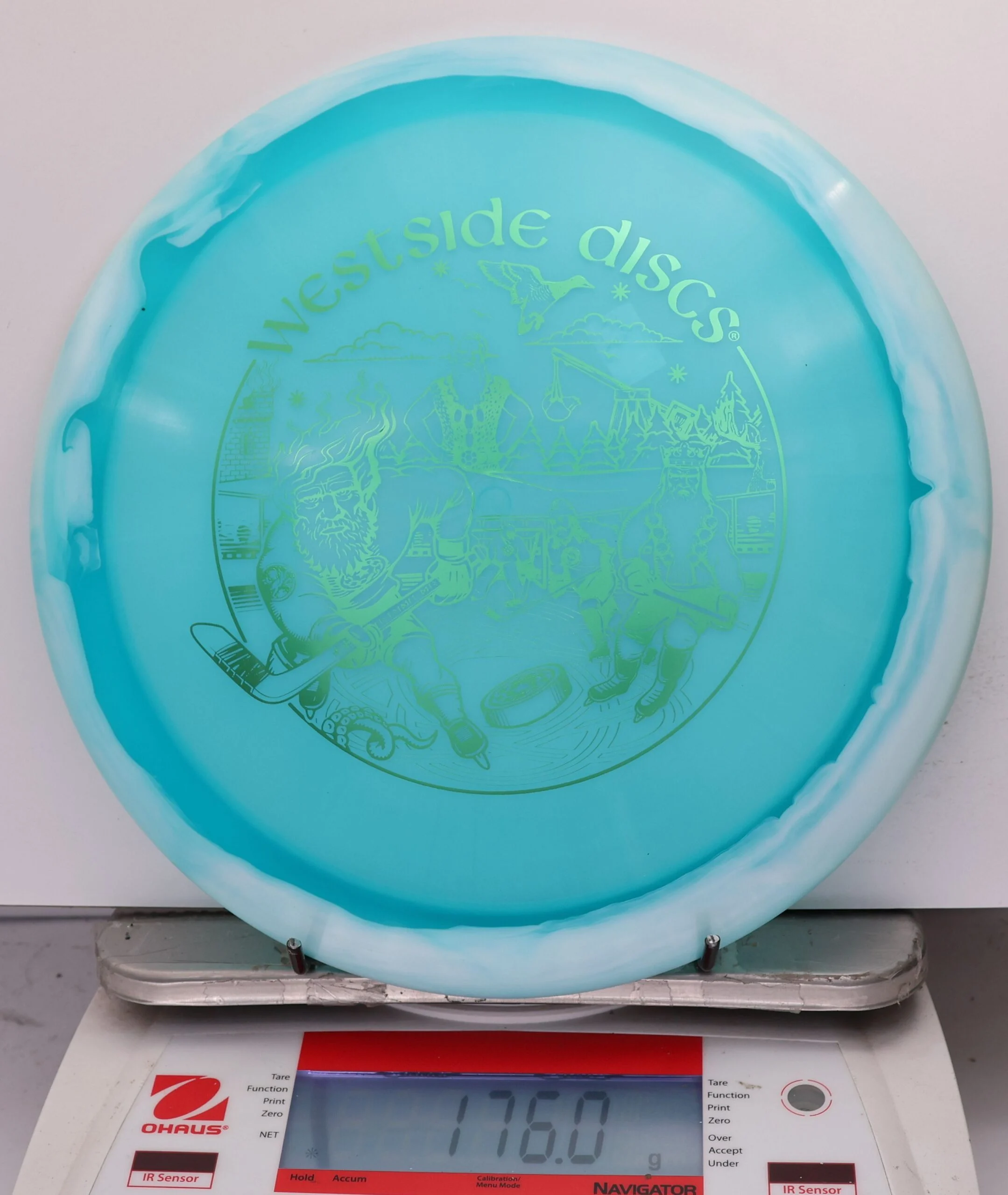 768549 VIP Ice Orbit Sampo, Westside Hockey - #972 White-Blue, 176