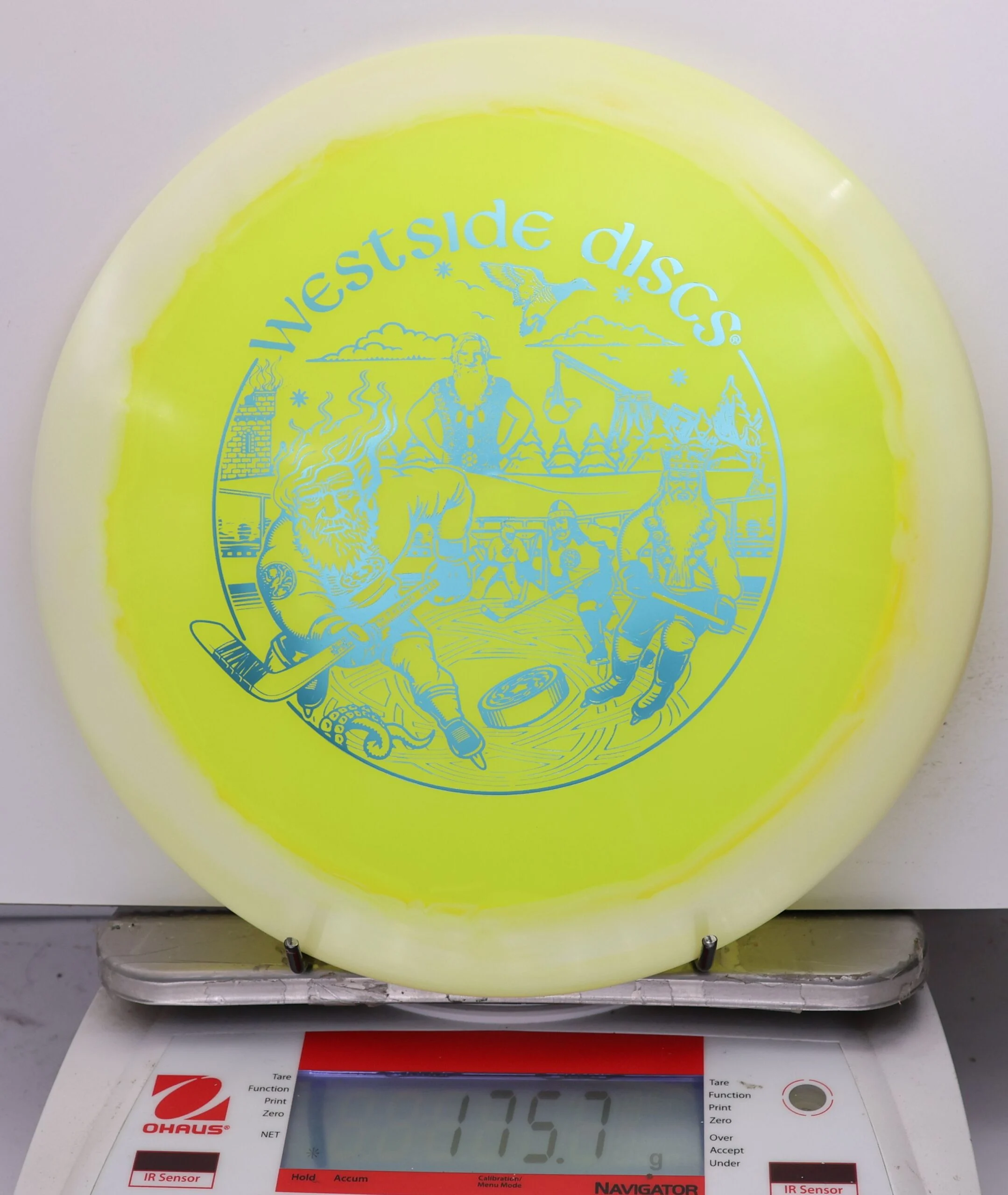 768551 VIP Ice Orbit Sampo, Westside Hockey - #974 White-Yellow, 176
