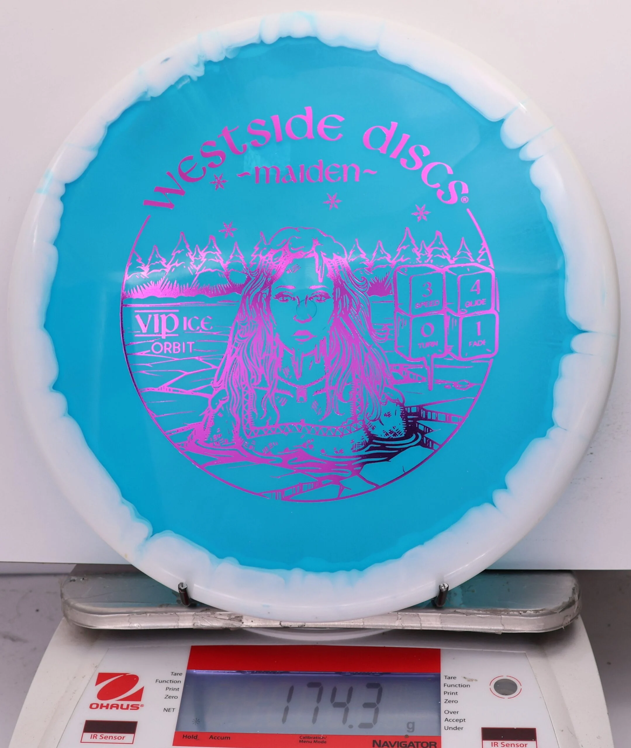 768569 VIP Ice Orbit Maiden, Freeze - #970 White-Blue, 174
