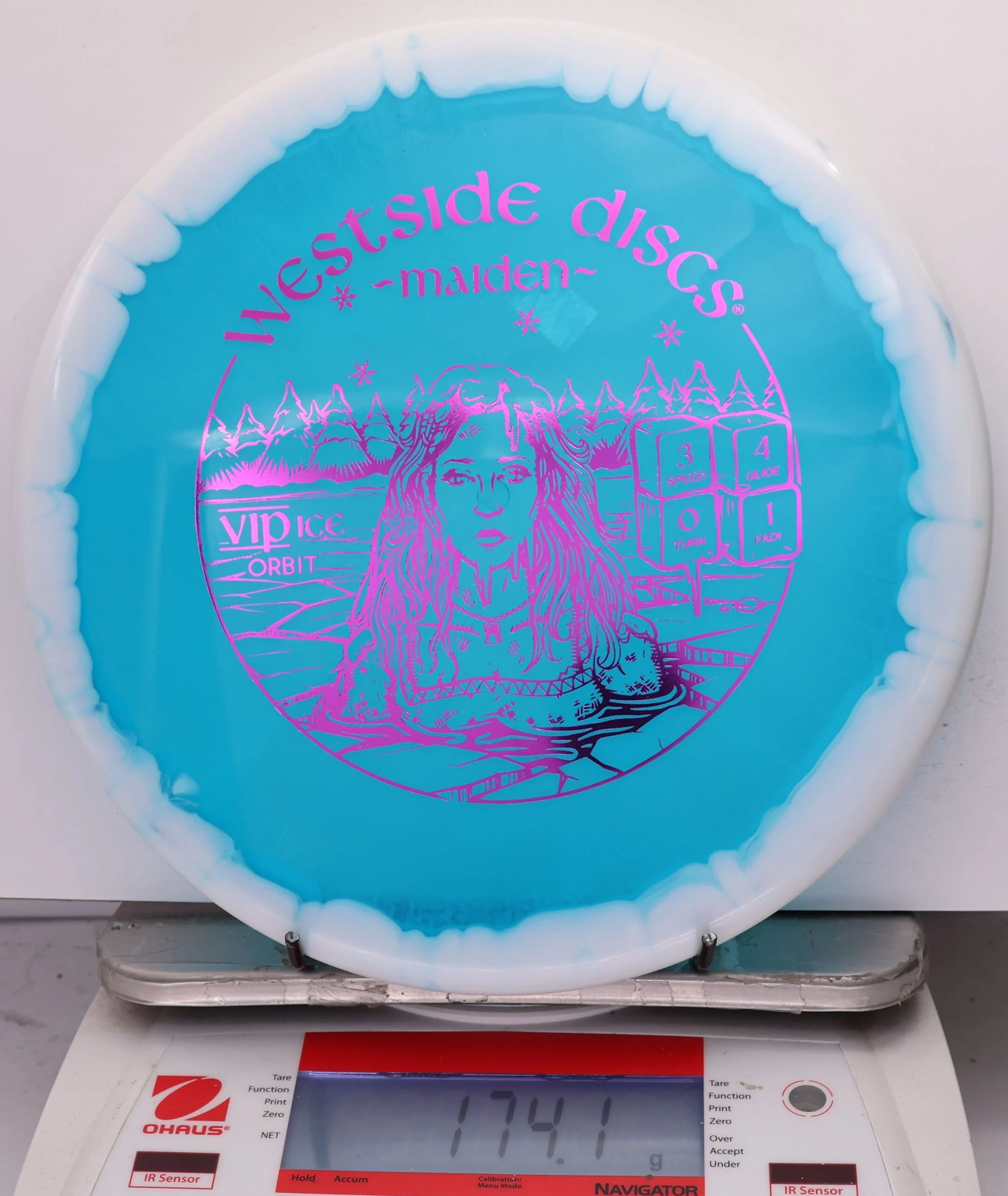 768570 VIP Ice Orbit Maiden, Freeze - #971 White-Blue, 174