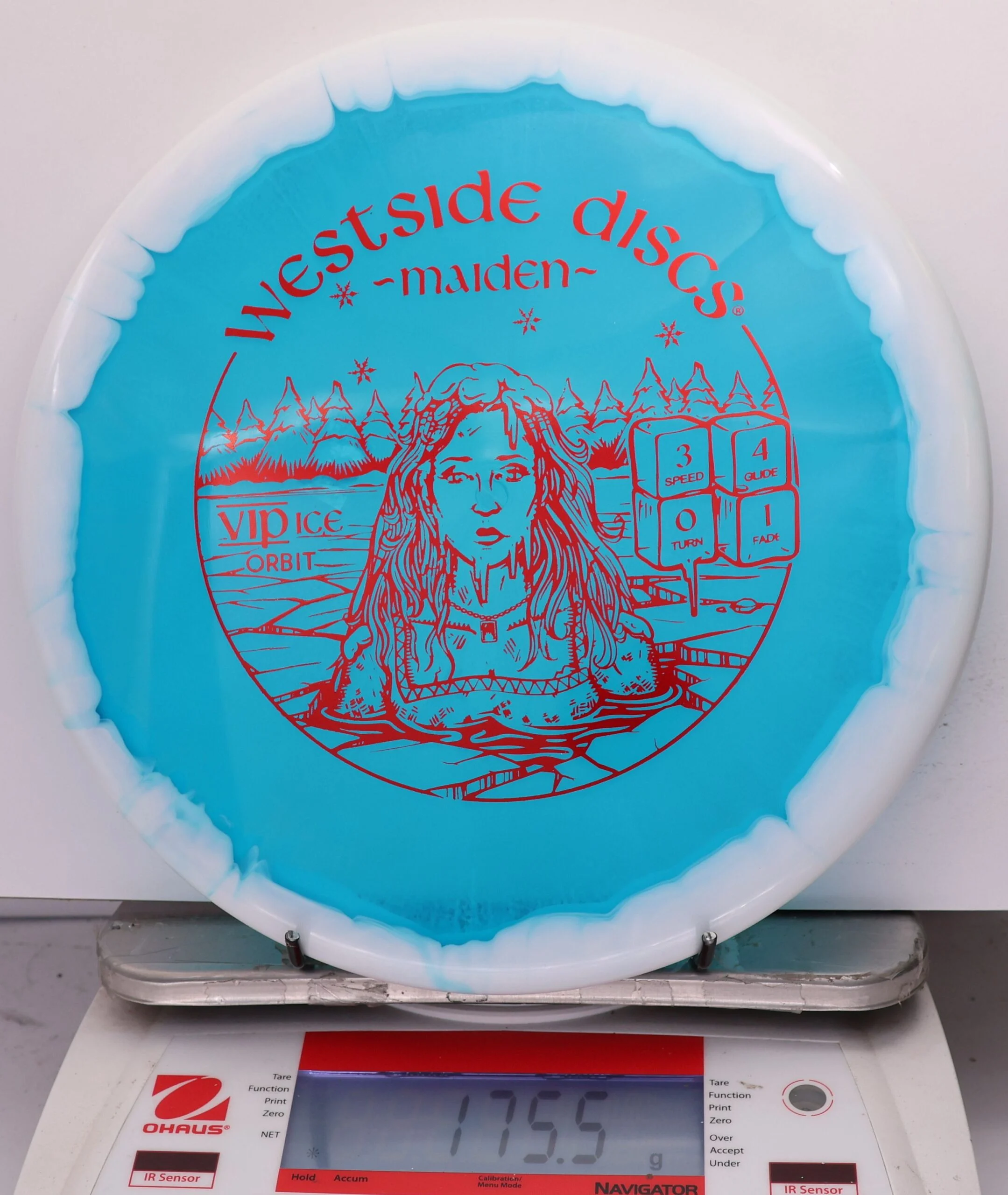 768571 VIP Ice Orbit Maiden, Freeze - #972 White-Blue, 176