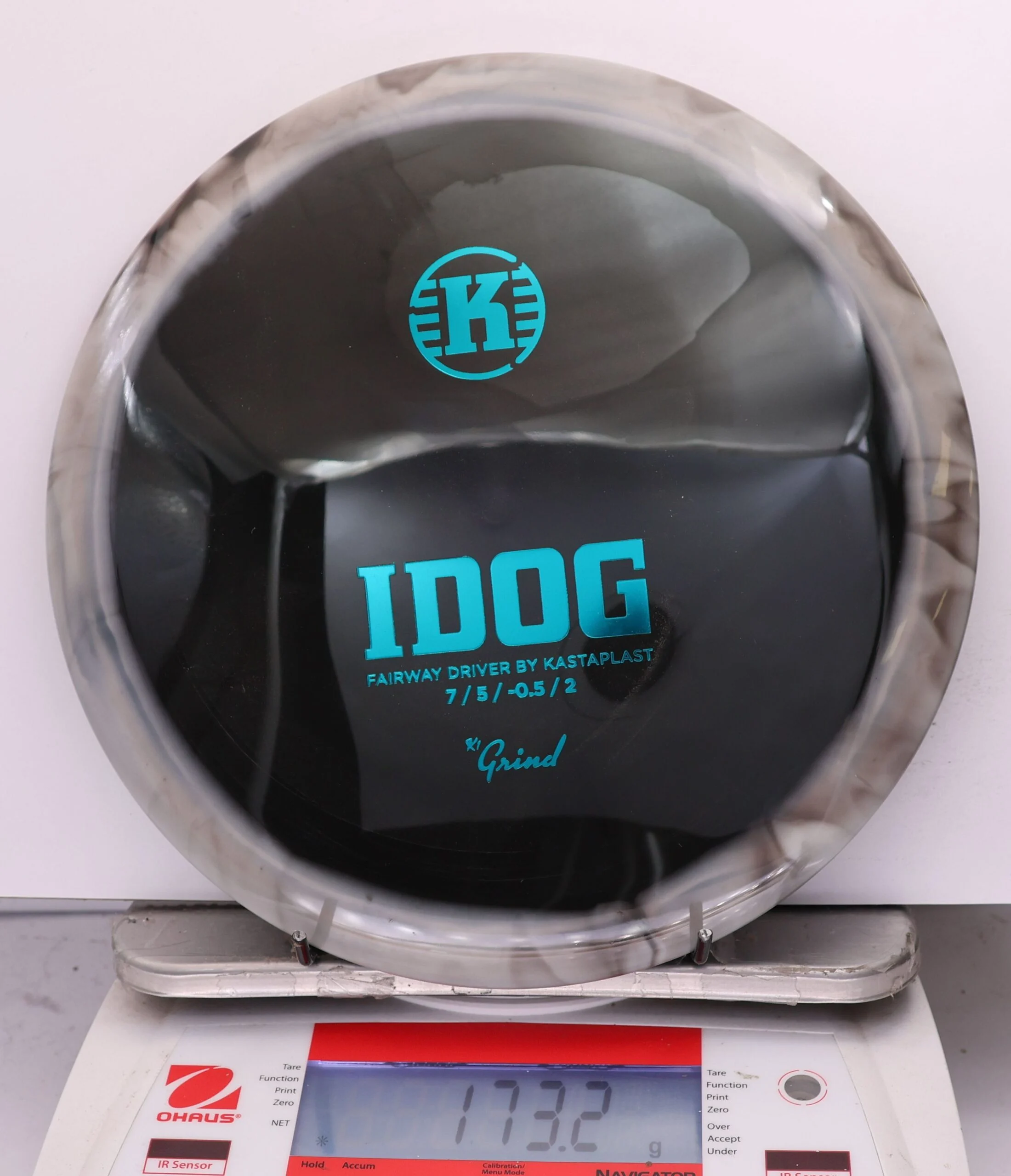 769373 K1 Grind Idog - #971 White-Black, 173