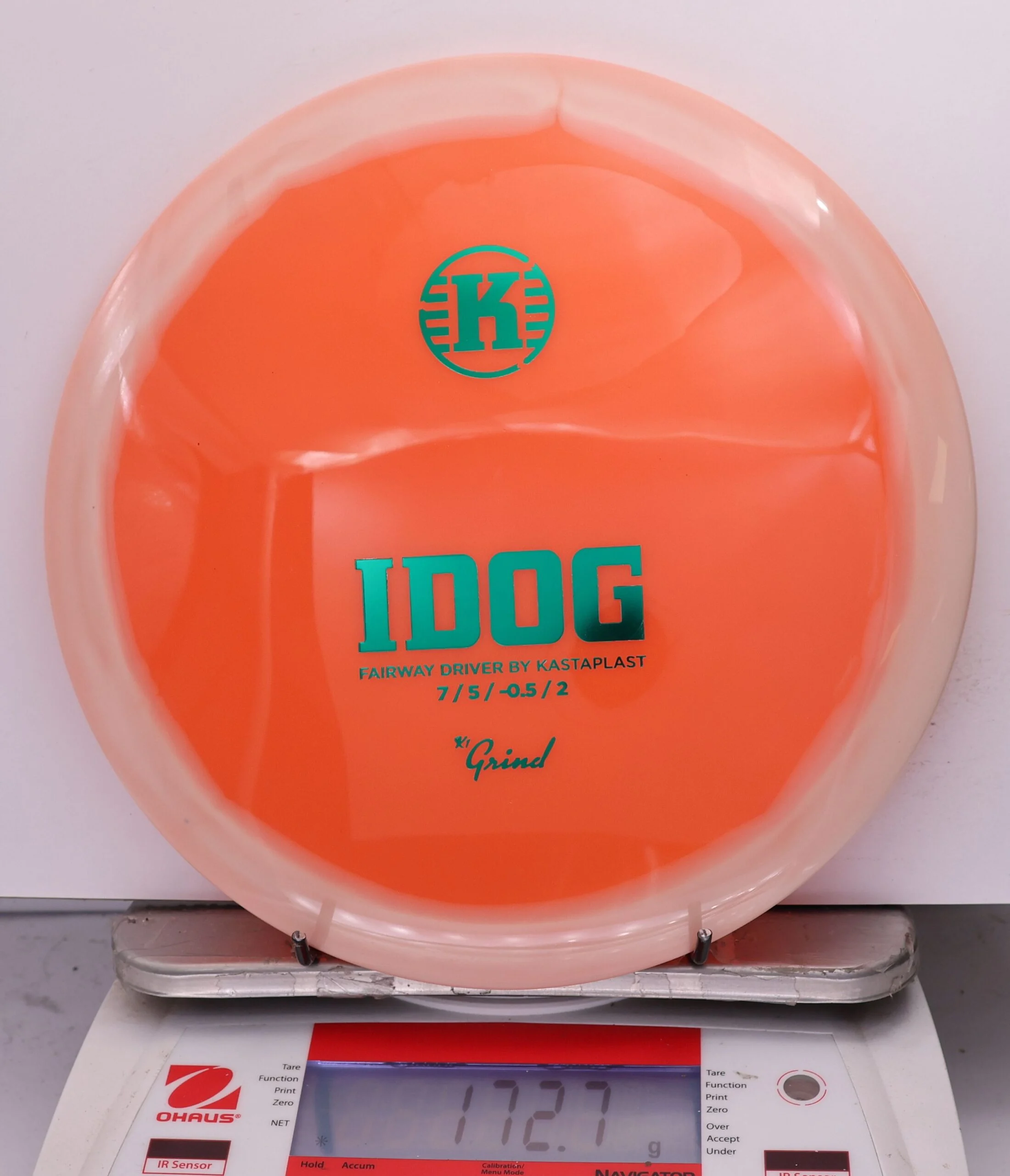 769383 K1 Grind Idog - #976 White-Orange, 173