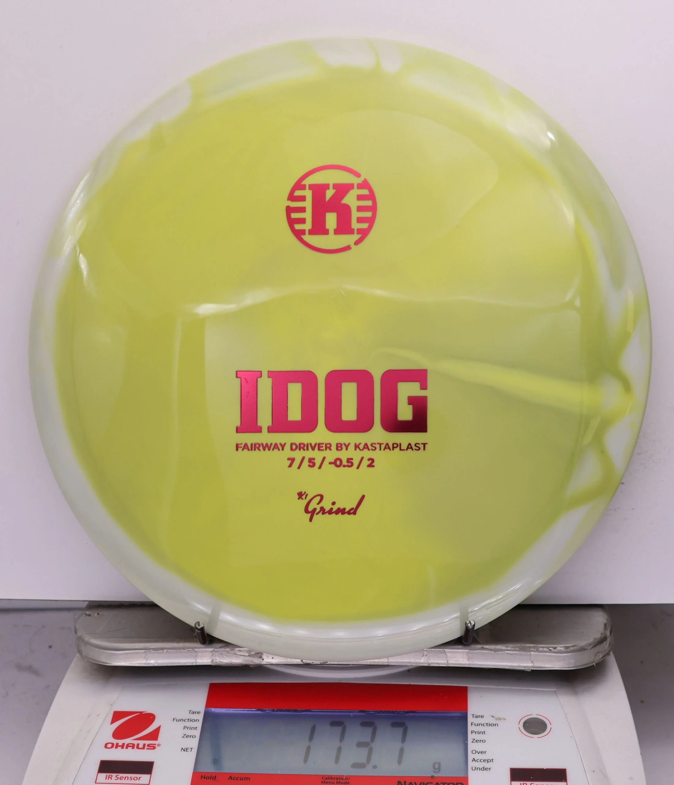 769385 K1 Grind Idog - #978 White-Grellow, 174